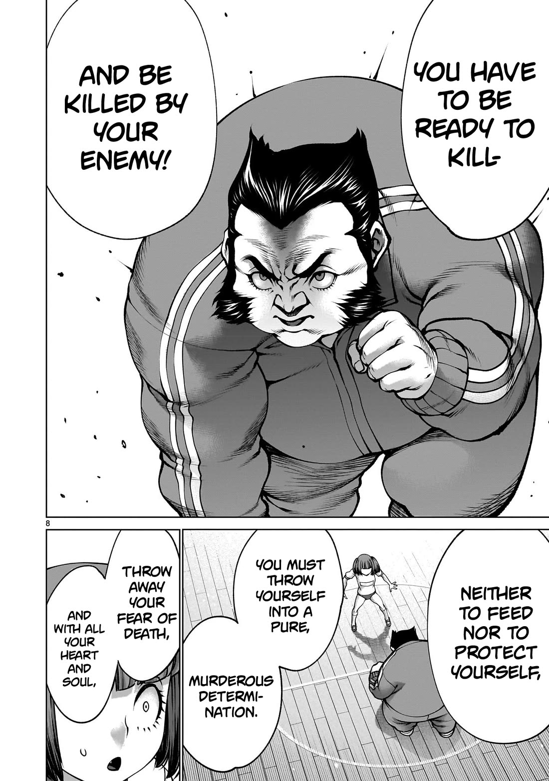 Killing Bites Chapter 128 page 8 - Chapter 128: "You've Been Waiting All This Time For Me to Get Serious"