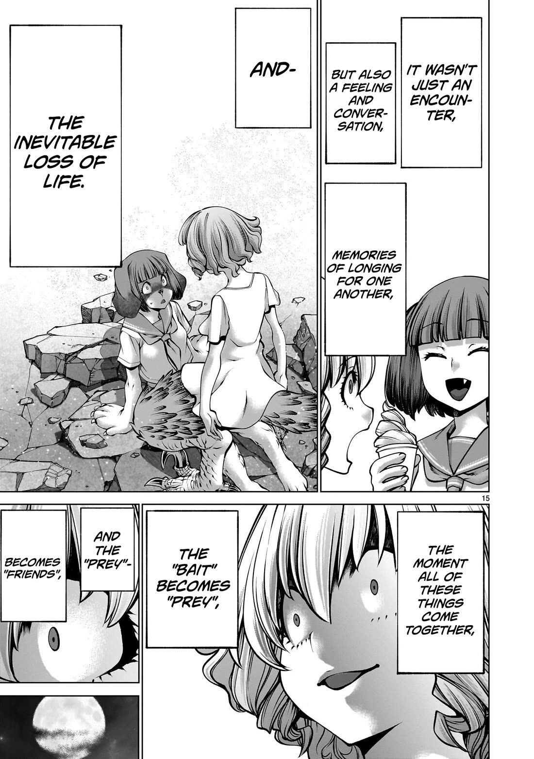 Killing Bites Chapter 129 page 15 - Chapter 129: "There's No Need for Us to Understand Each Other"