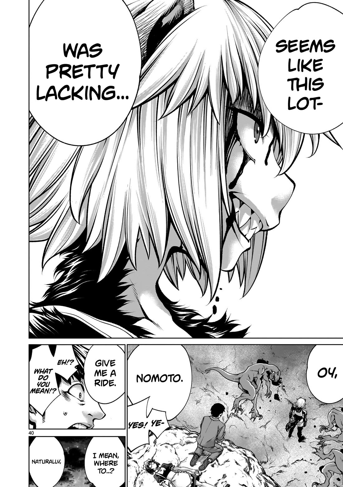 Killing Bites Chapter 129 page 36 - Chapter 129: "There's No Need for Us to Understand Each Other"