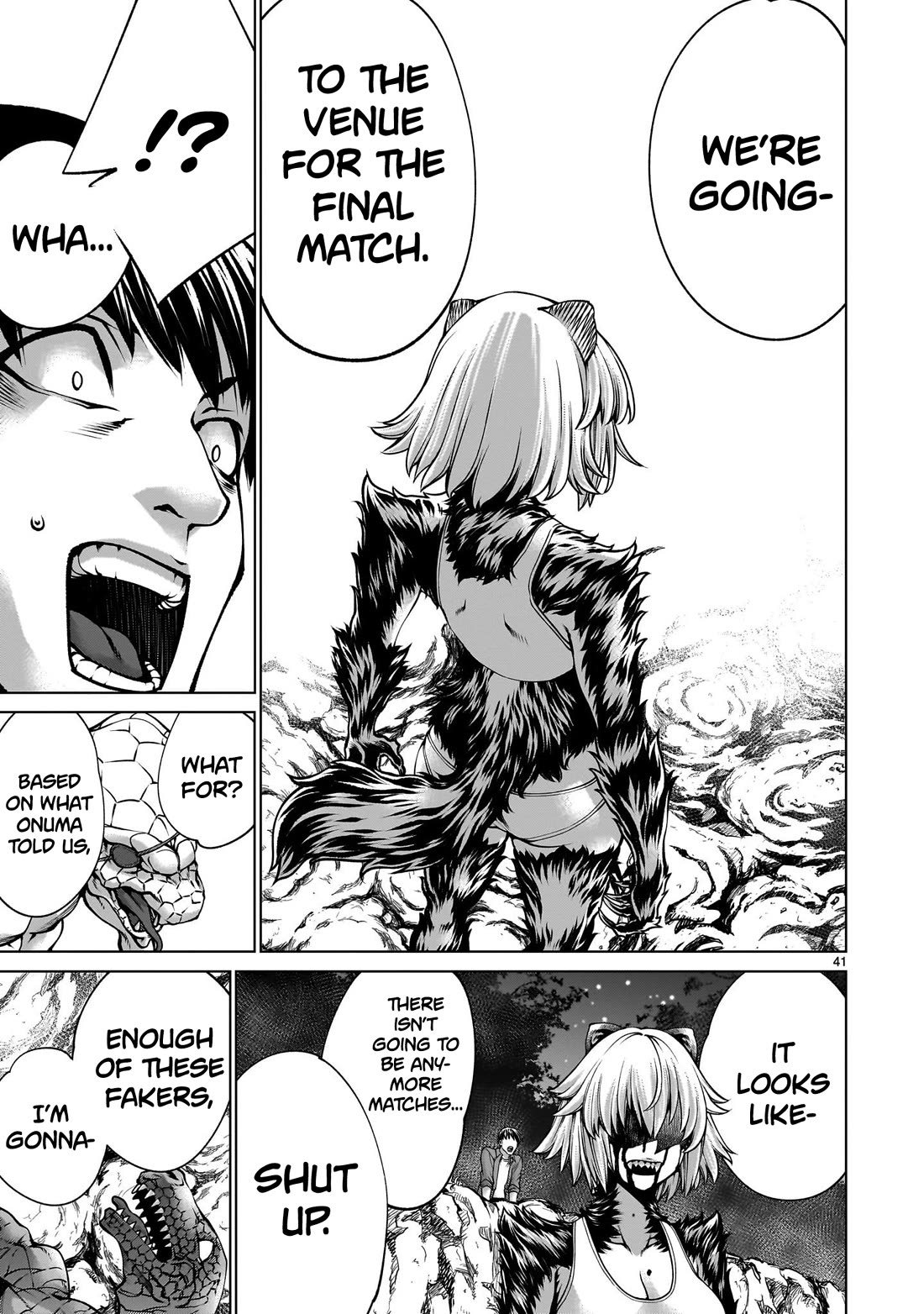Killing Bites Chapter 129 page 37 - Chapter 129: "There's No Need for Us to Understand Each Other"
