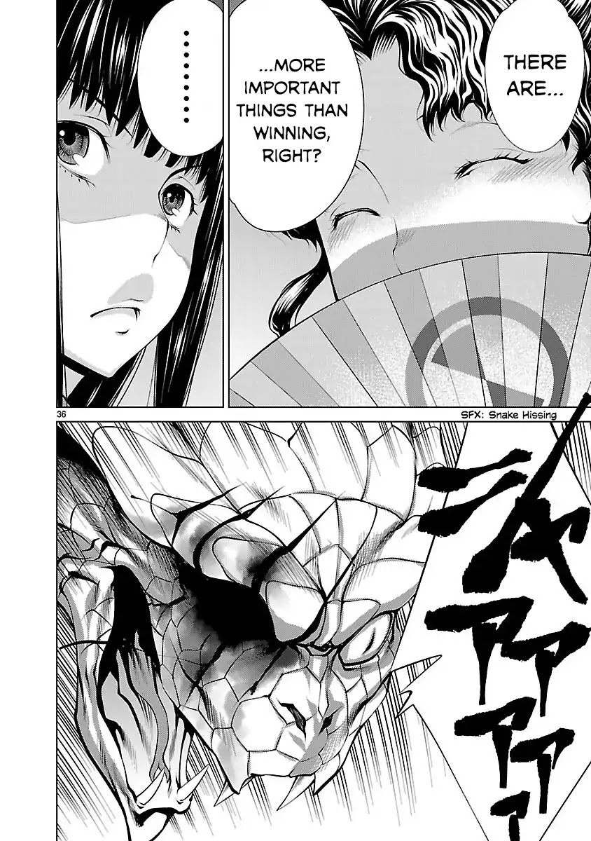 Killing Bites Chapter 13 page 36 - Chapter 13: You Must Become a Beast