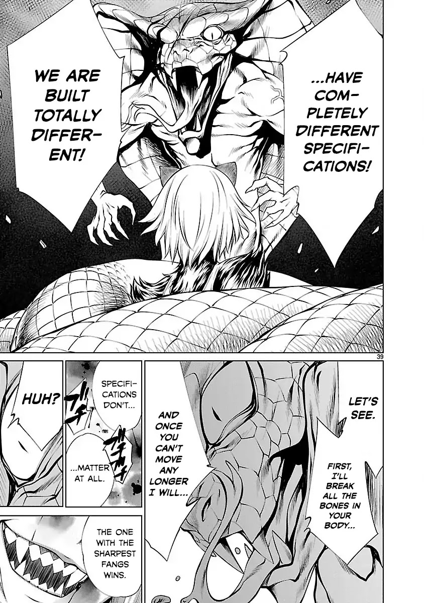 Killing Bites Chapter 13 page 39 - Chapter 13: You Must Become a Beast