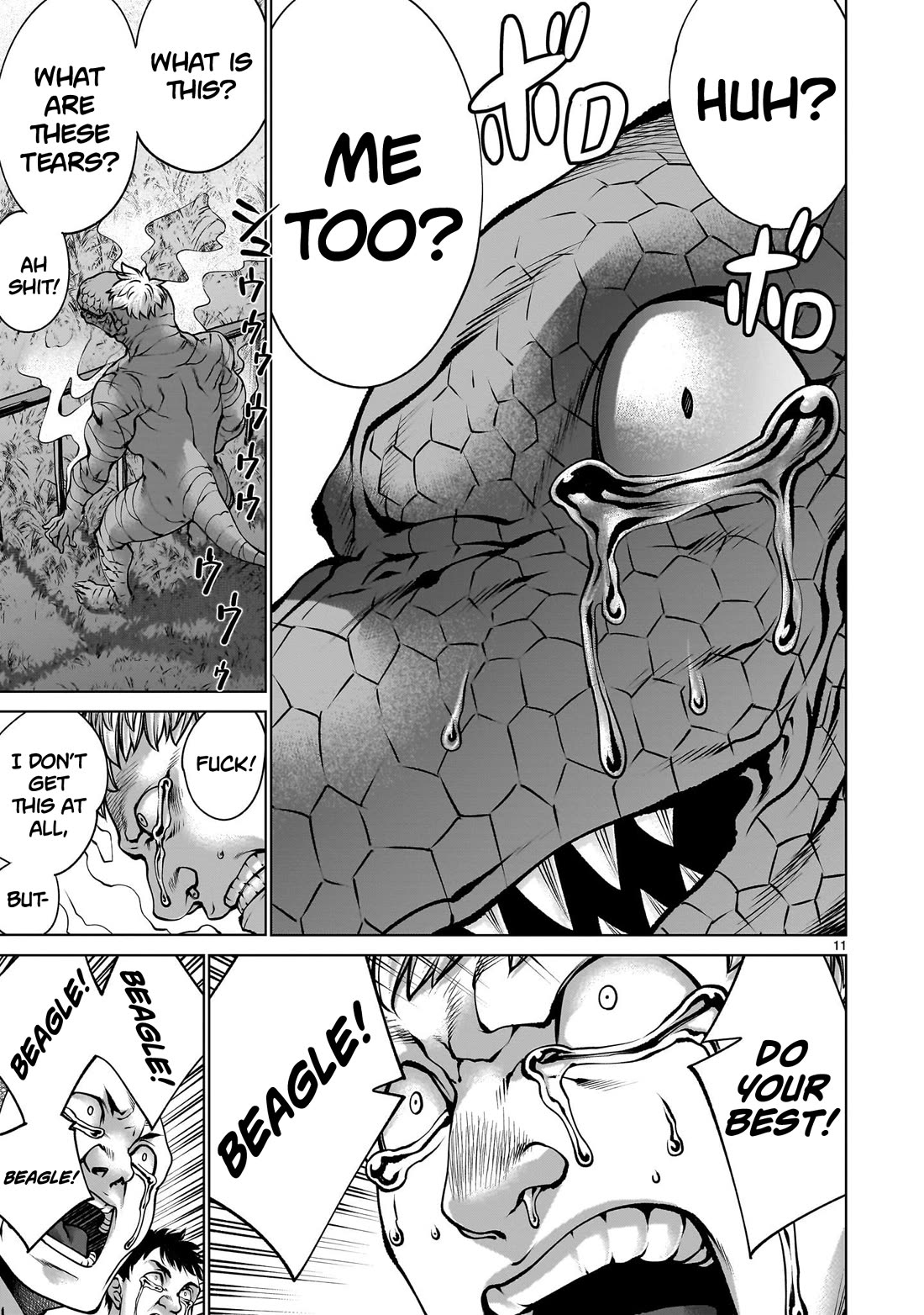 Killing Bites Chapter 130 page 11 - Chapter 130: "You'll Have to Kill Me, Right?"