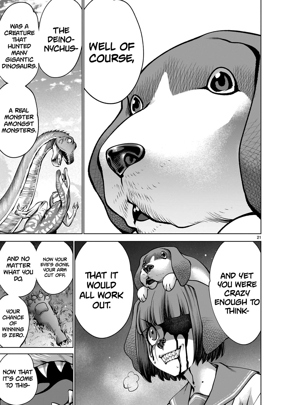Killing Bites Chapter 130 page 20 - Chapter 130: "You'll Have to Kill Me, Right?"