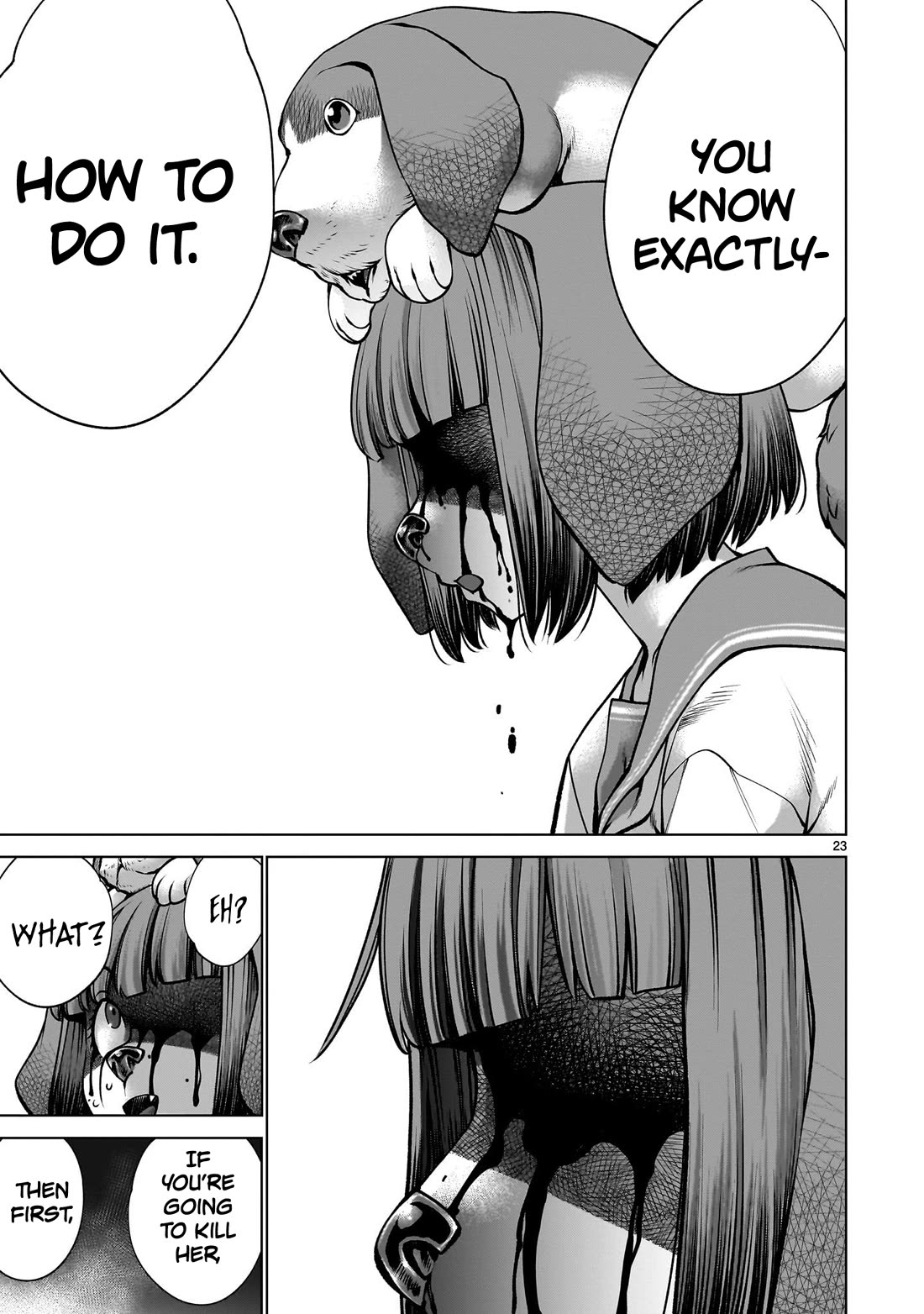 Killing Bites Chapter 130 page 22 - Chapter 130: "You'll Have to Kill Me, Right?"