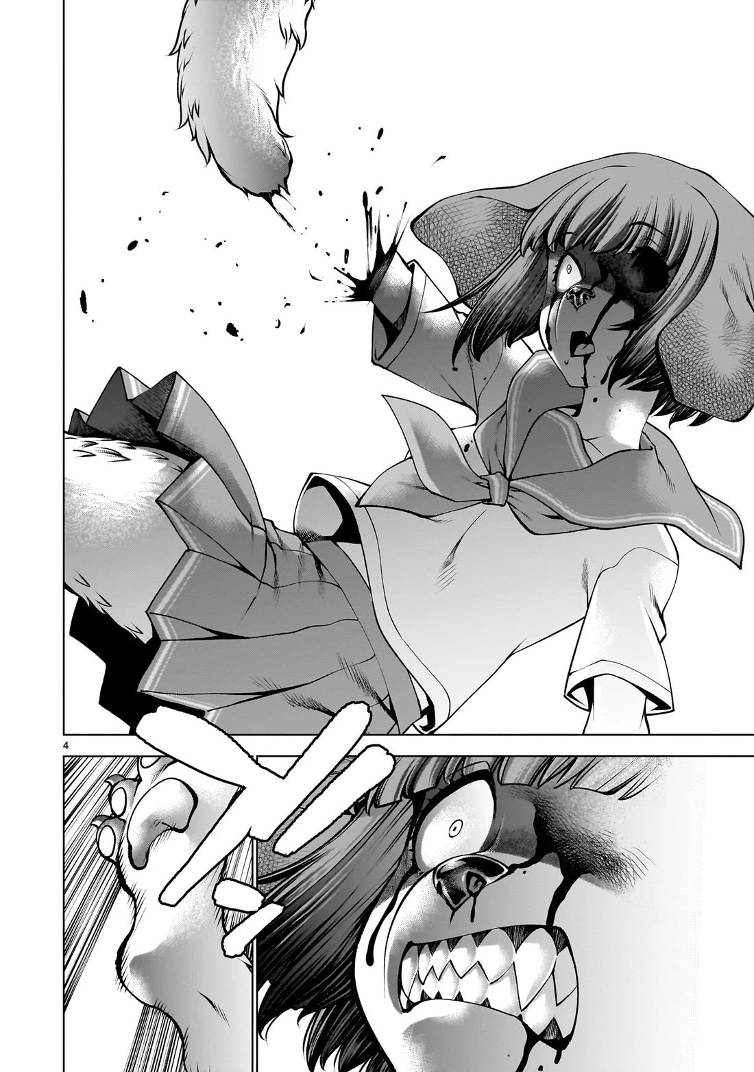 Killing Bites Chapter 130 page 4 - Chapter 130: "You'll Have to Kill Me, Right?"