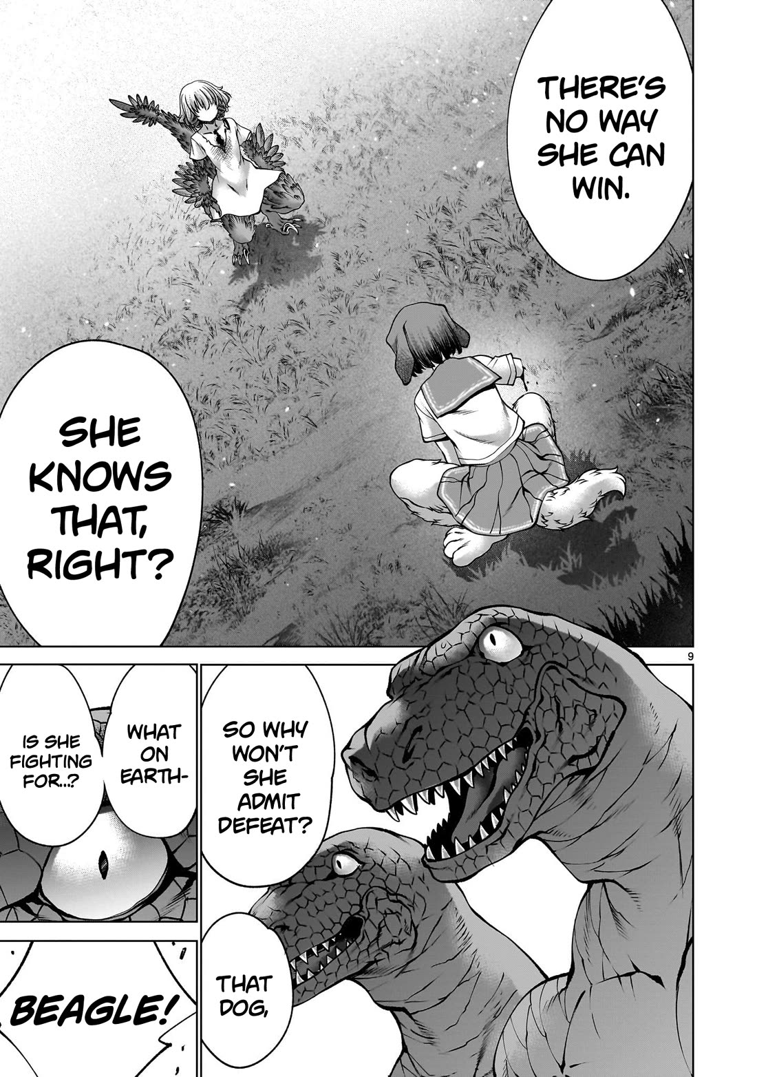 Killing Bites Chapter 130 page 9 - Chapter 130: "You'll Have to Kill Me, Right?"
