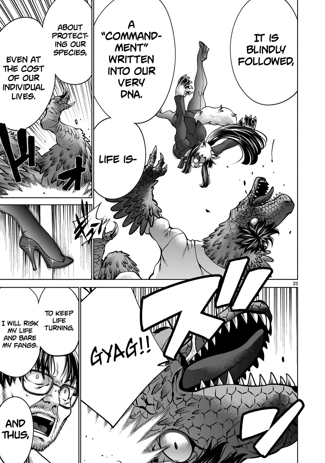 Killing Bites Chapter 131 page 20 - Chapter 131: "Let's Go Home, Boss"