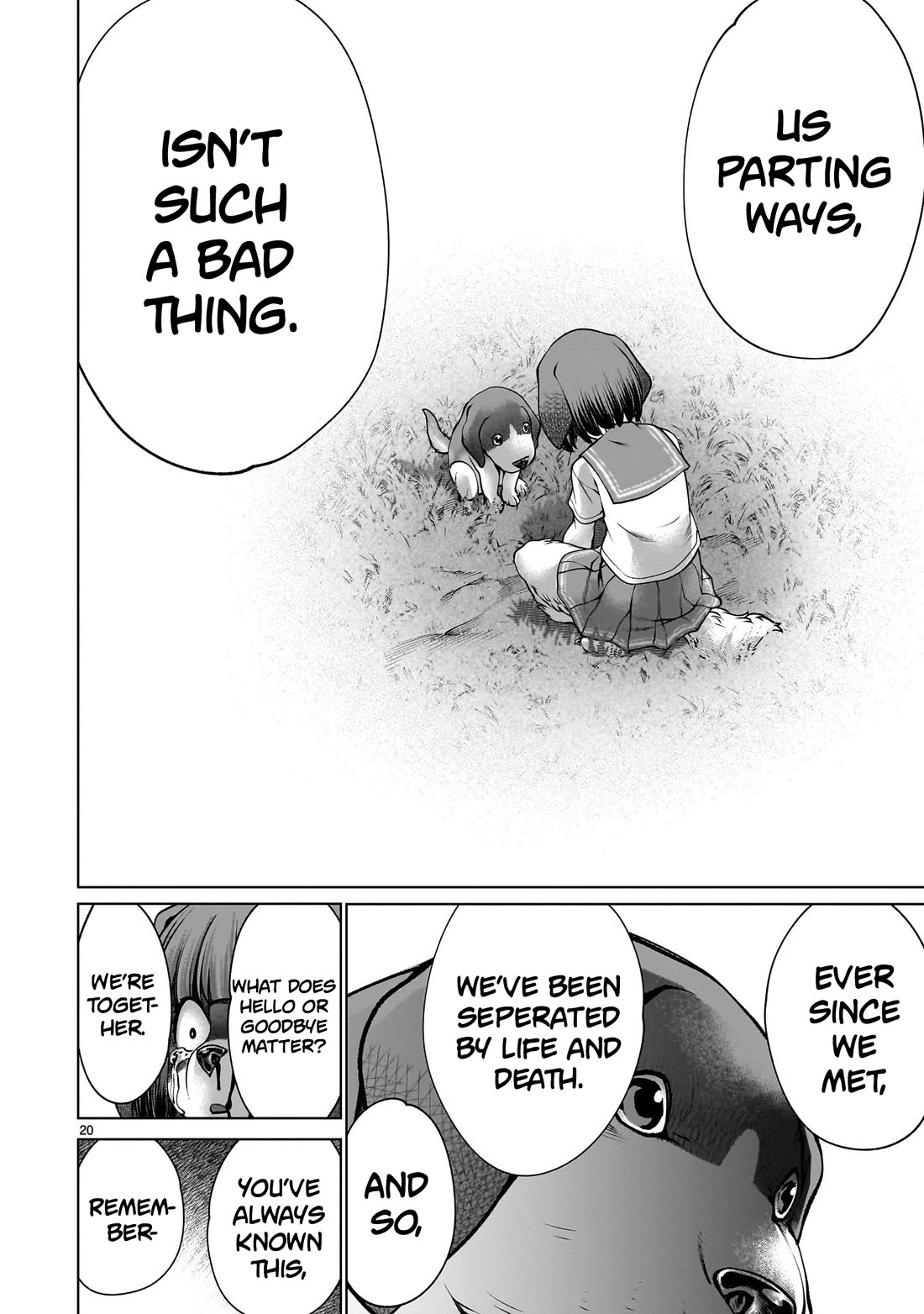 Killing Bites Chapter 132 page 19 - Chapter 132: "I'll Swallow My Tears and Say Goodbye"