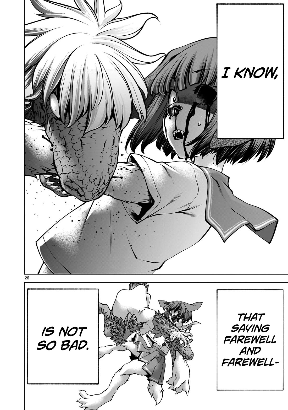 Killing Bites Chapter 132 page 24 - Chapter 132: "I'll Swallow My Tears and Say Goodbye"