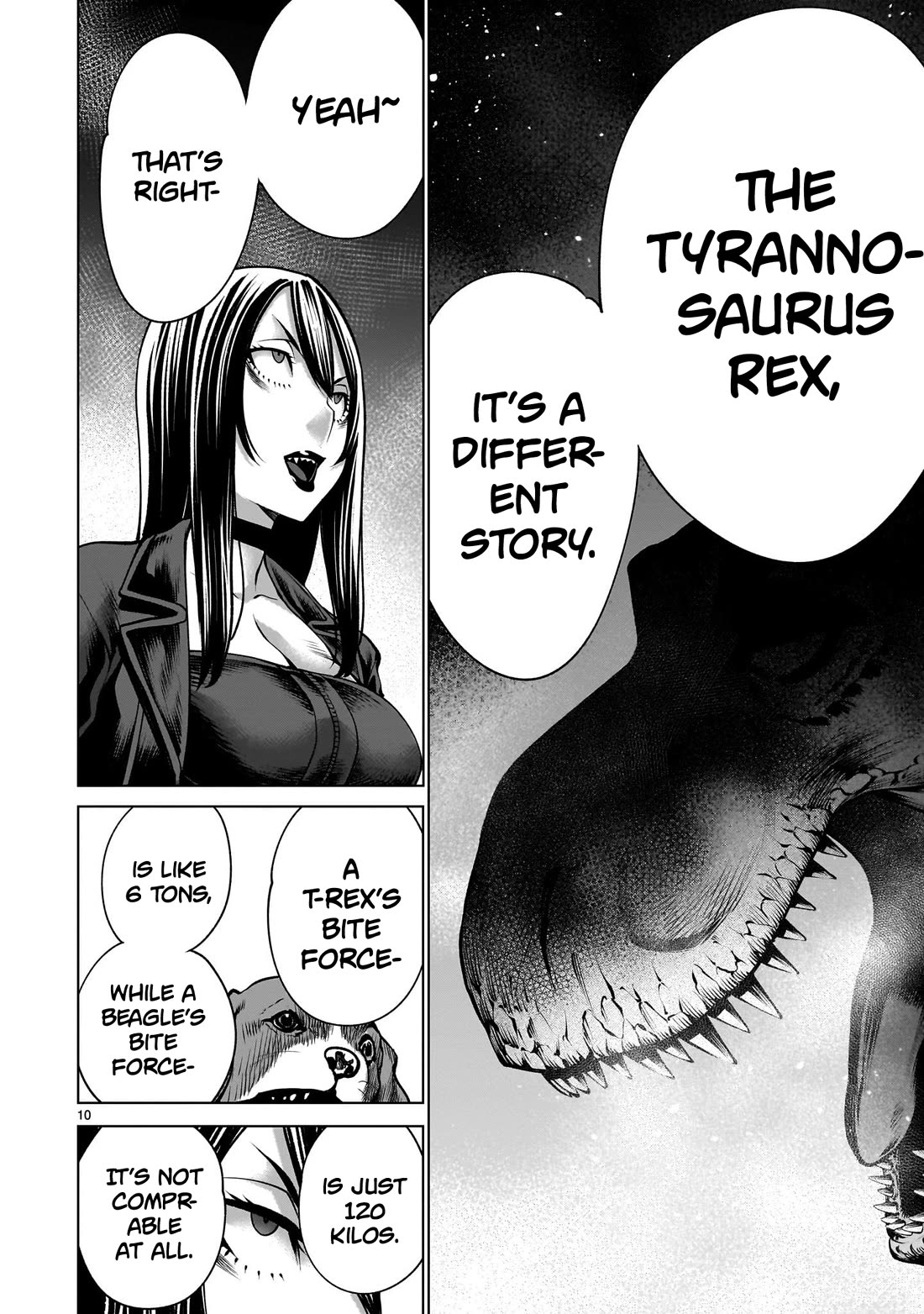 Killing Bites Chapter 133 page 10 - Chapter 133: "That Will Be My Killing Bites"