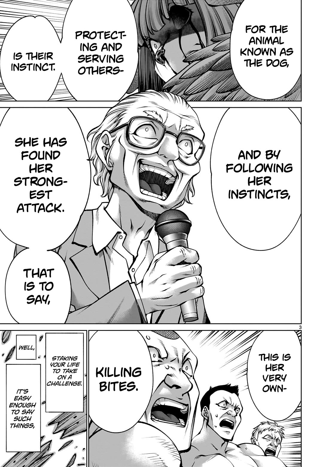 Killing Bites Chapter 133 page 3 - Chapter 133: "That Will Be My Killing Bites"