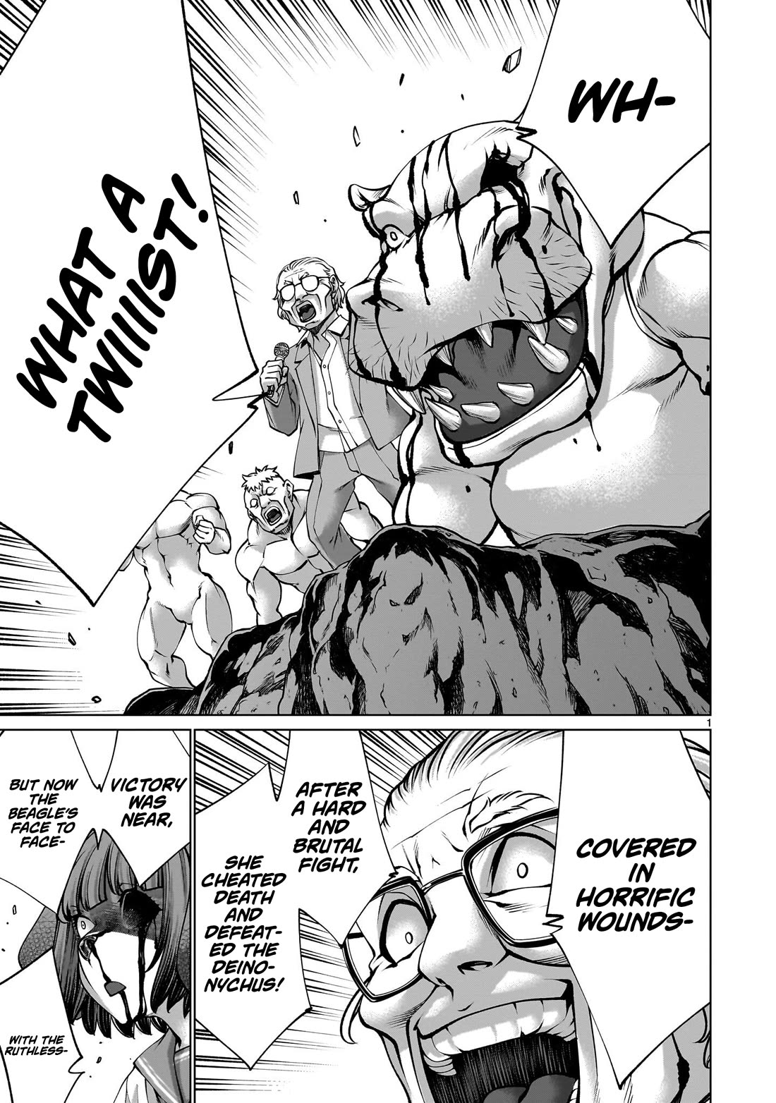 Killing Bites Chapter 135 page 1 - Chapter 135: "Not A Champion Yet"