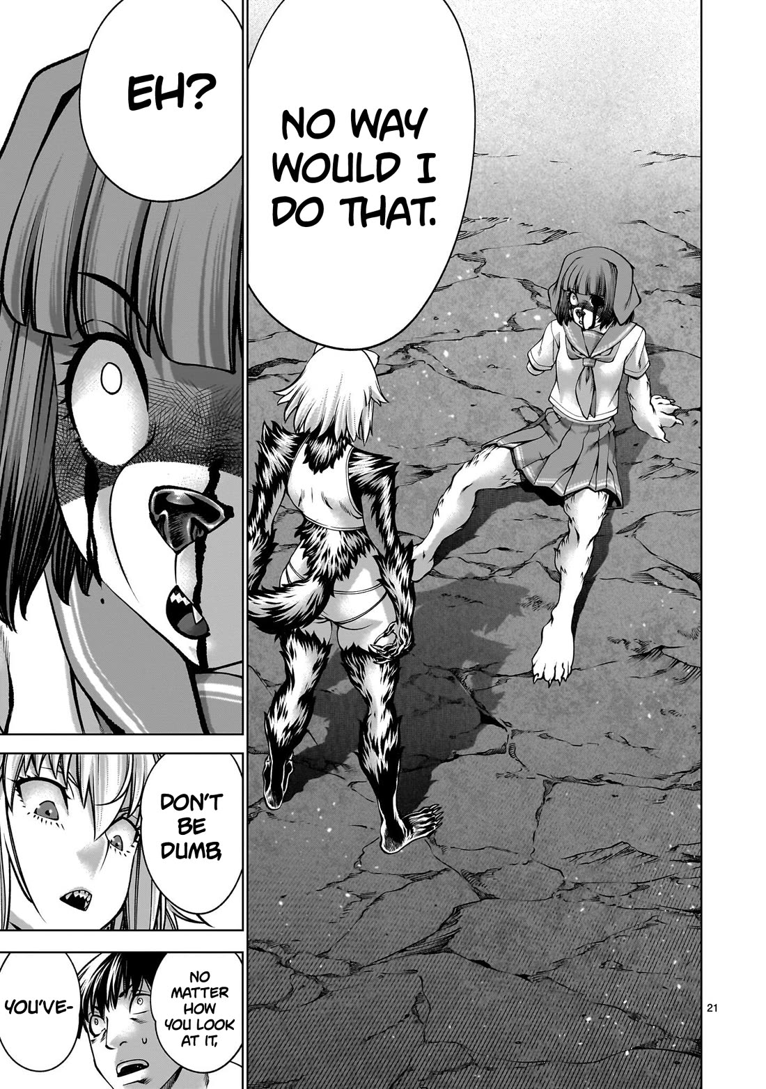 Killing Bites Chapter 135 page 20 - Chapter 135: "Not A Champion Yet"
