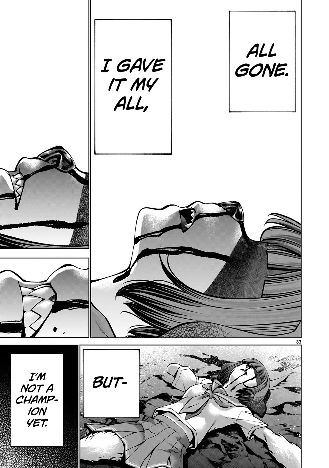 Killing Bites Chapter 135 page 31 - Chapter 135: "Not A Champion Yet"