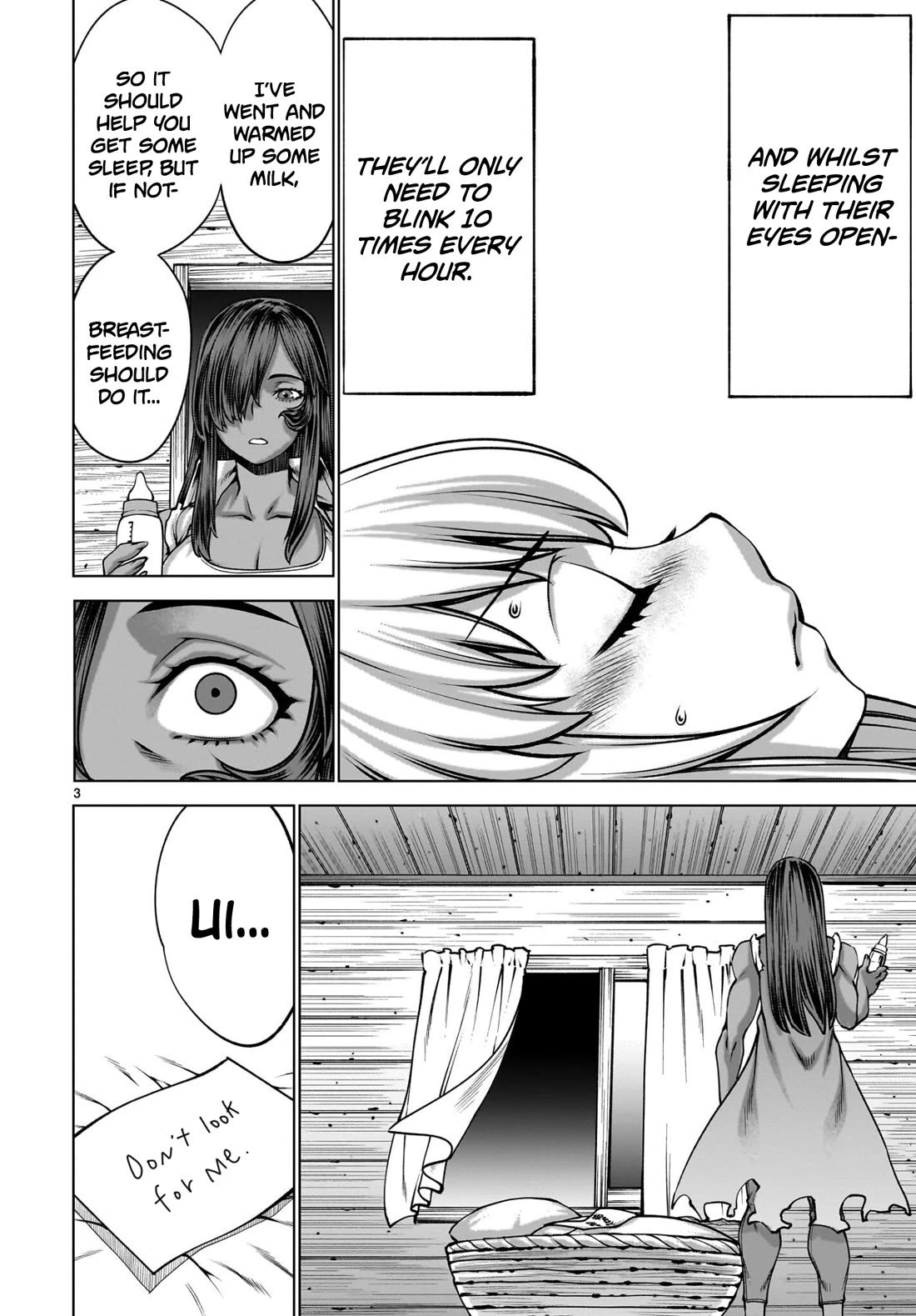 Killing Bites Chapter 136.5 page 4 - Chapter 136.5: Too Huge! Sahara-san #5