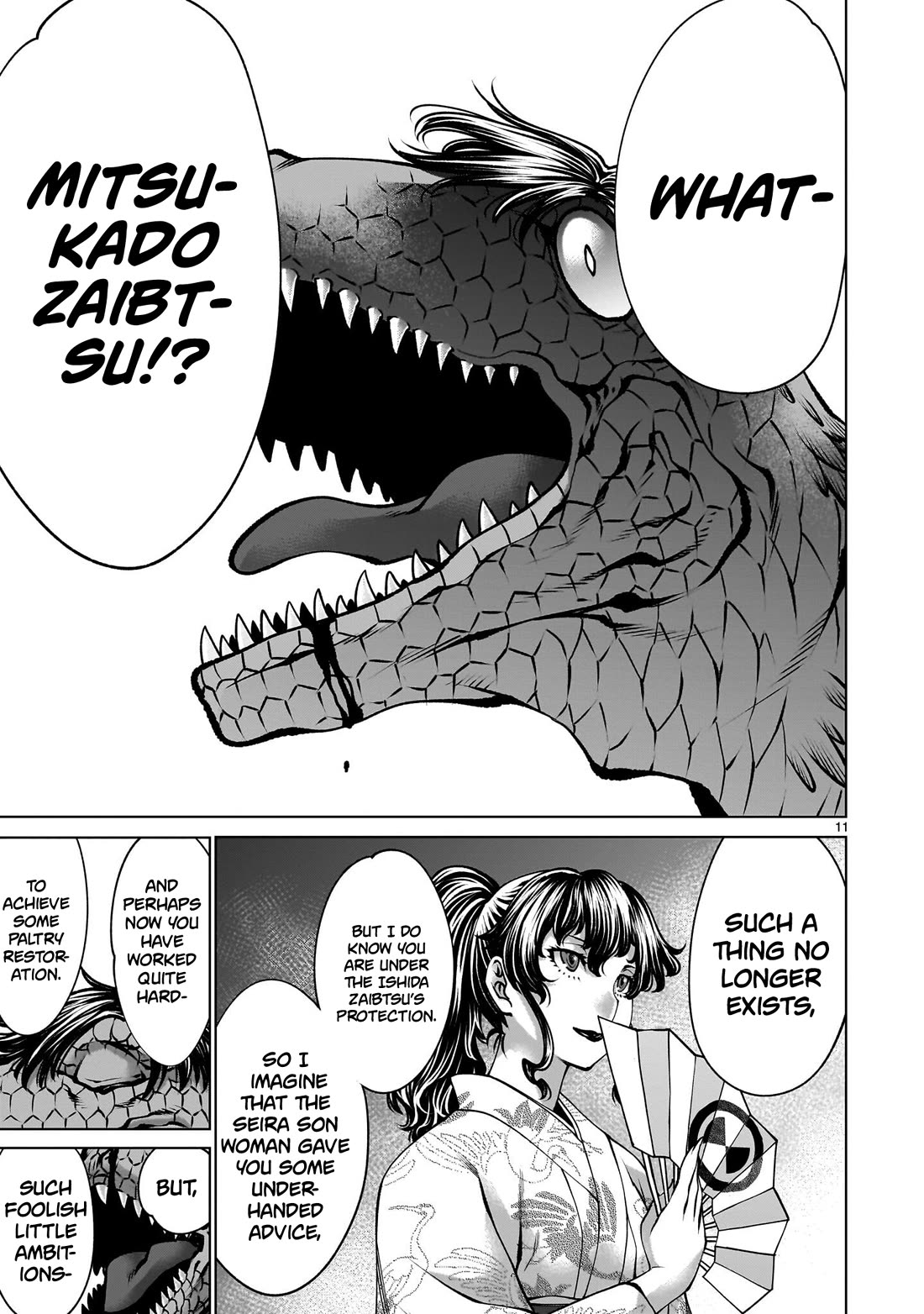 Killing Bites Chapter 136 page 11 - Chapter 136: "What Kind of Beastman is She?"