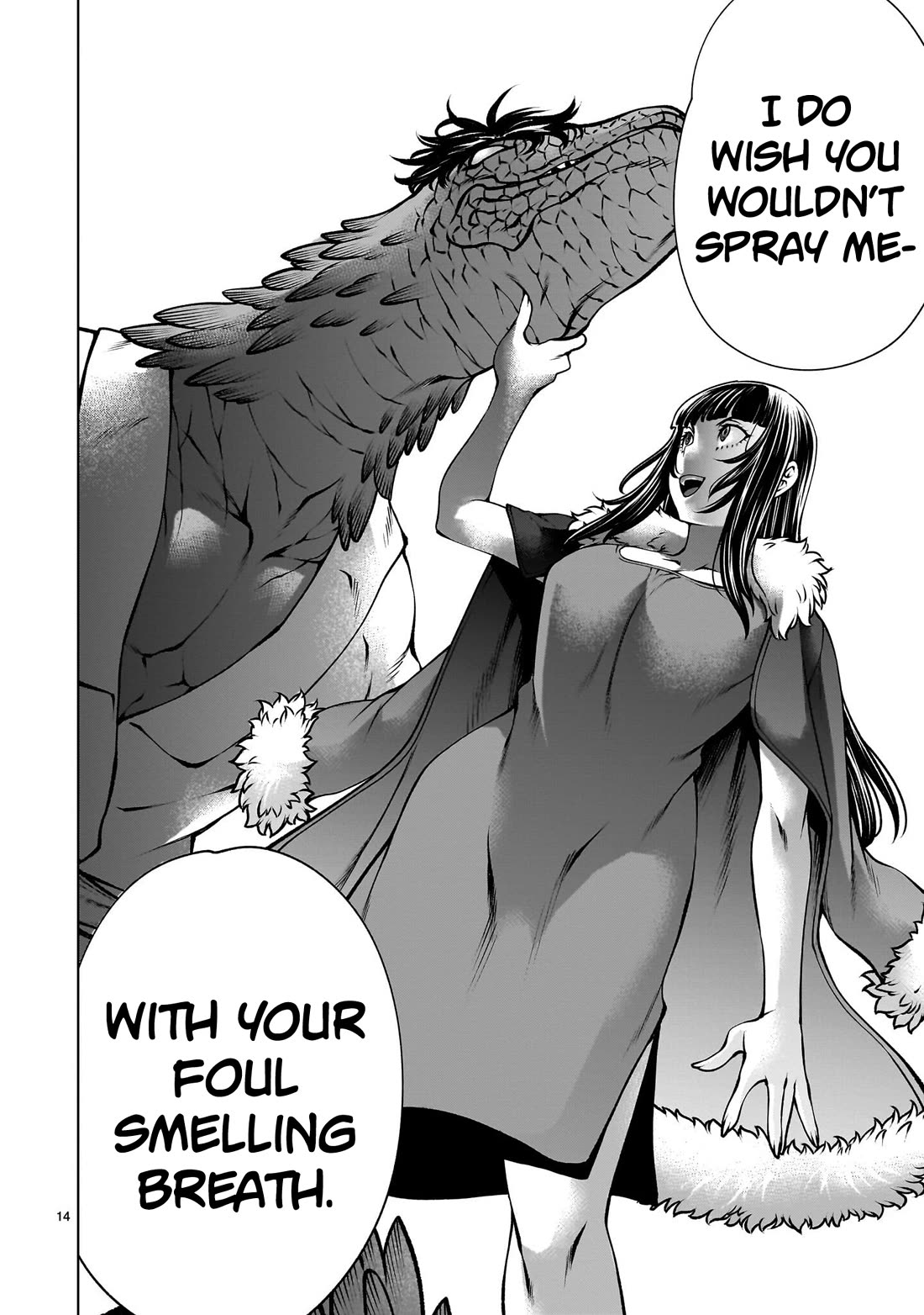 Killing Bites Chapter 136 page 14 - Chapter 136: "What Kind of Beastman is She?"