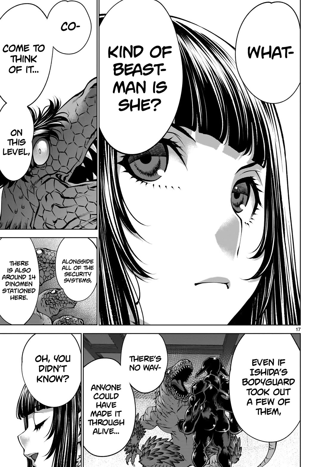 Killing Bites Chapter 136 page 17 - Chapter 136: "What Kind of Beastman is She?"