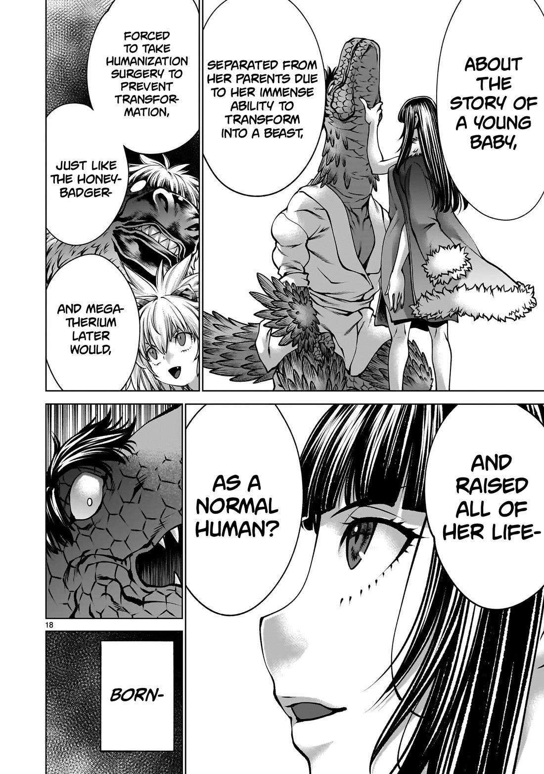 Killing Bites Chapter 136 page 18 - Chapter 136: "What Kind of Beastman is She?"