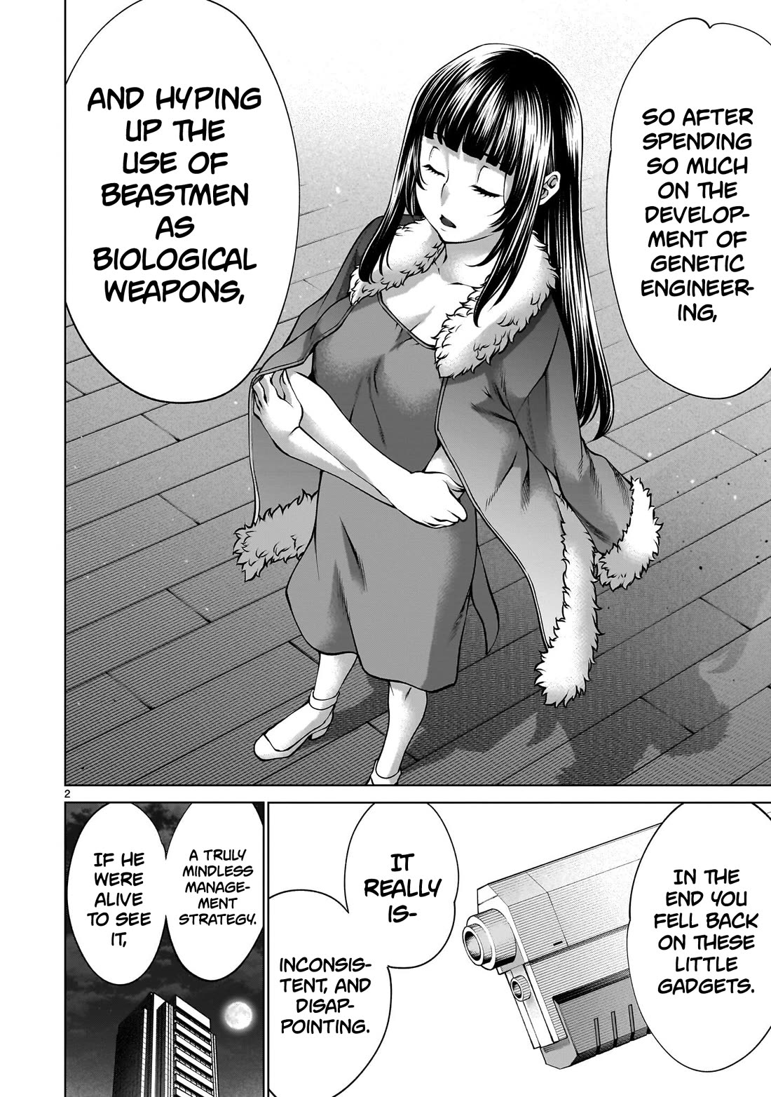 Killing Bites Chapter 136 page 2 - Chapter 136: "What Kind of Beastman is She?"