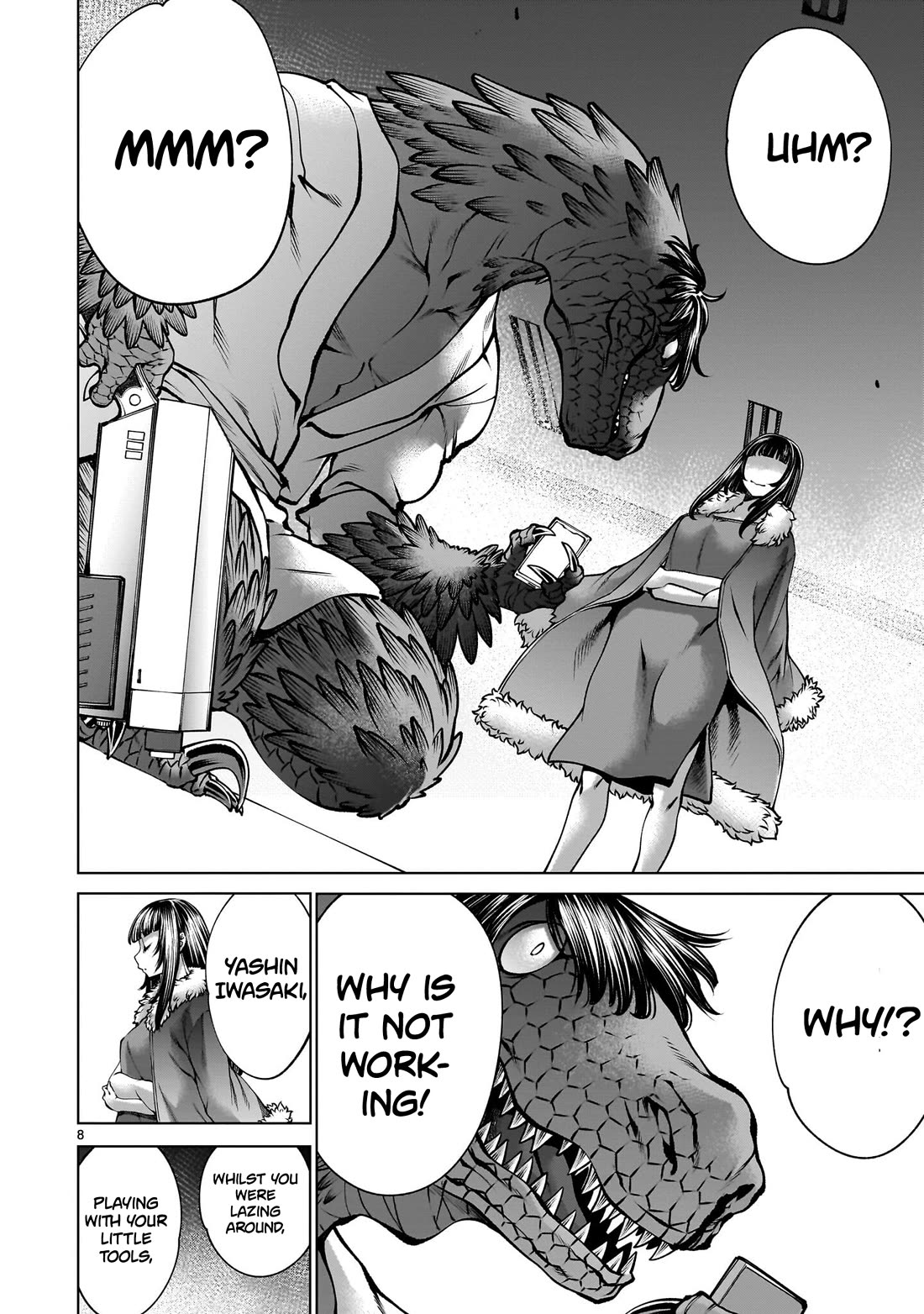 Killing Bites Chapter 136 page 8 - Chapter 136: "What Kind of Beastman is She?"