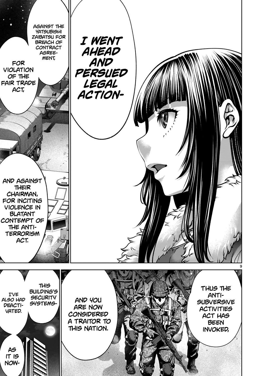 Killing Bites Chapter 136 page 9 - Chapter 136: "What Kind of Beastman is She?"