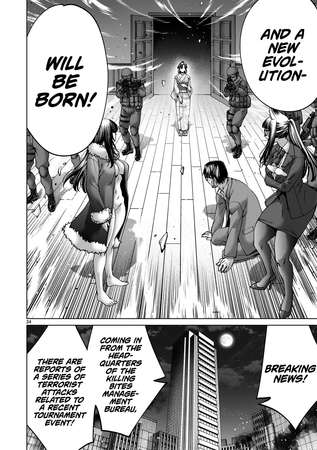 Killing Bites Chapter 137 page 21 - Chapter 137: "I Wish Everyone Could Become Beastmen"