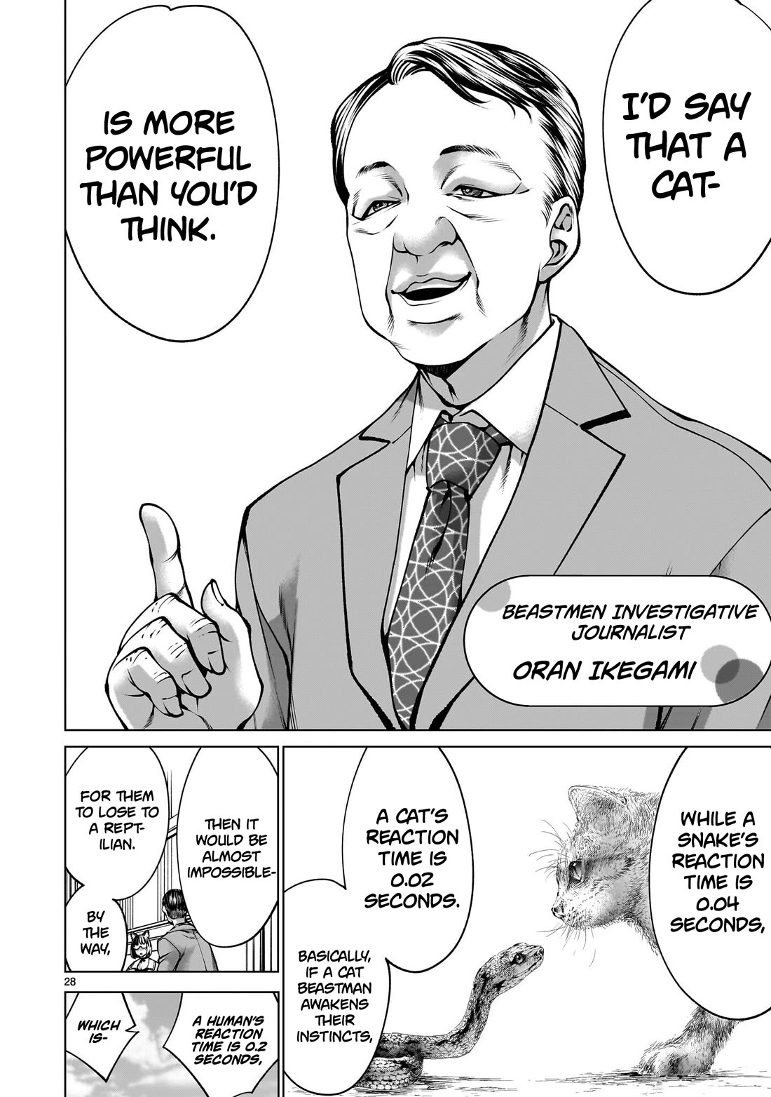 Killing Bites Chapter 137 page 25 - Chapter 137: "I Wish Everyone Could Become Beastmen"