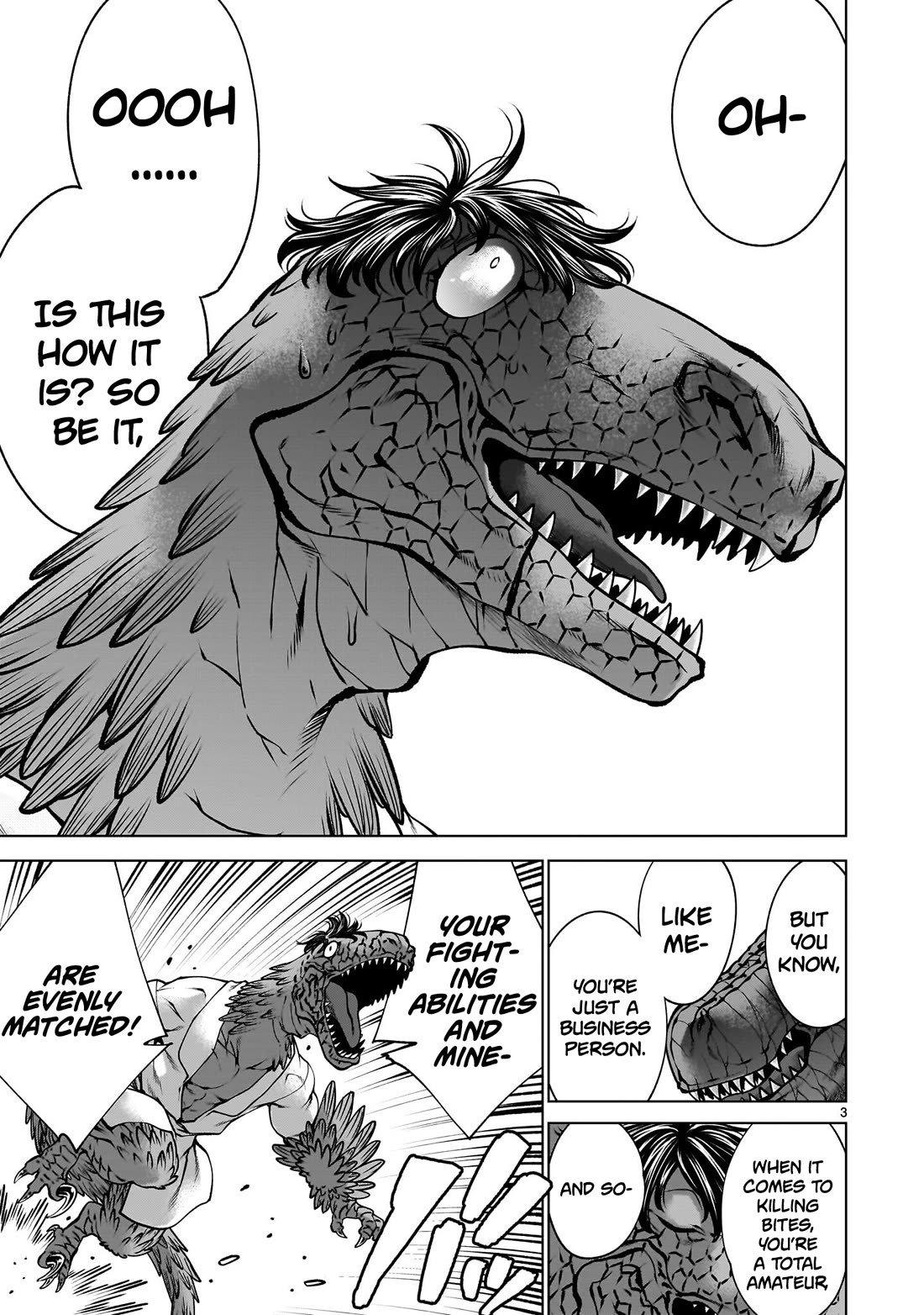 Killing Bites Chapter 137 page 3 - Chapter 137: "I Wish Everyone Could Become Beastmen"