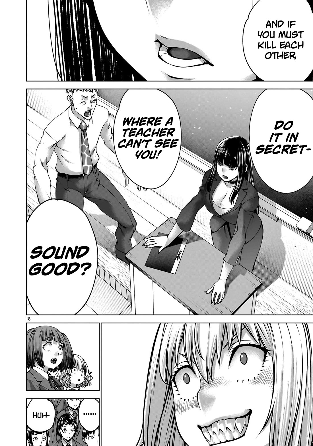 Killing Bites Chapter 138 page 17 - Chapter 138: "At This Rate, the Whole Classroom Will Be Destroyed"