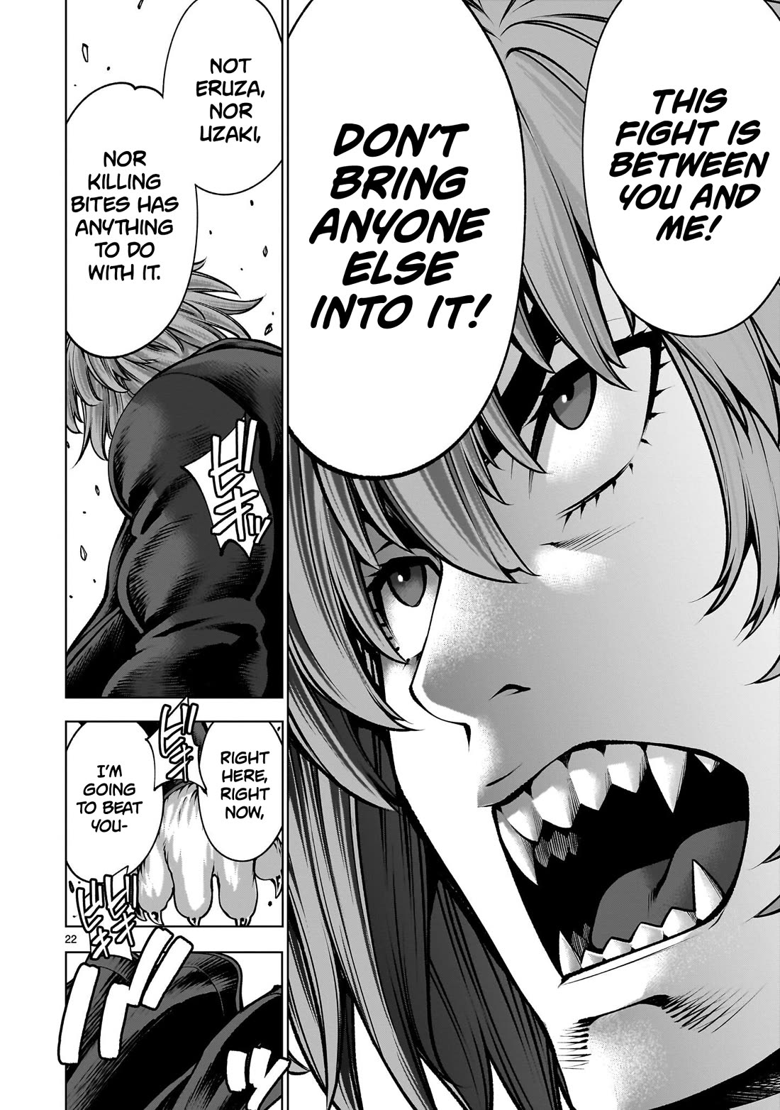 Killing Bites Chapter 138 page 21 - Chapter 138: "At This Rate, the Whole Classroom Will Be Destroyed"
