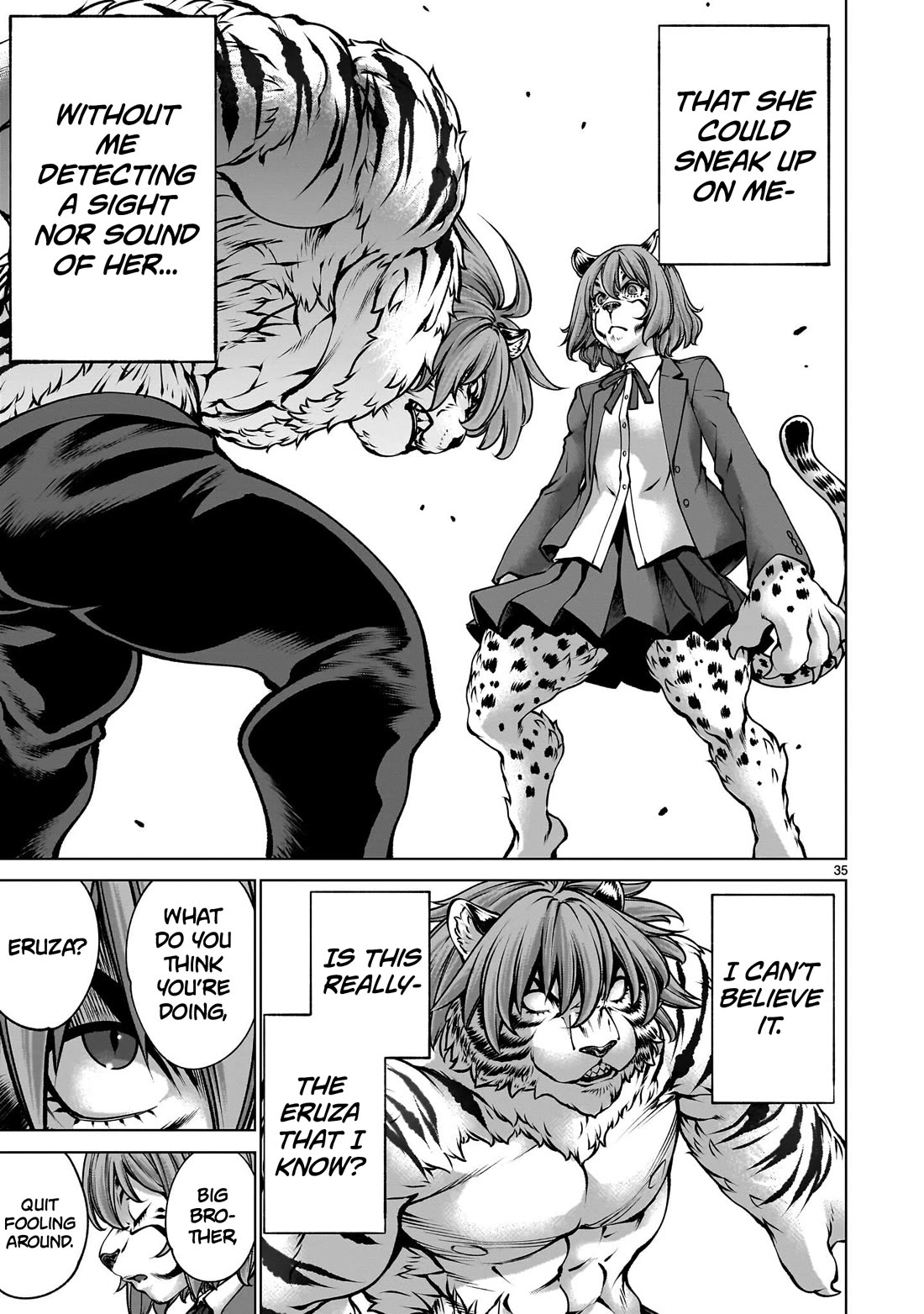 Killing Bites Chapter 138 page 32 - Chapter 138: "At This Rate, the Whole Classroom Will Be Destroyed"
