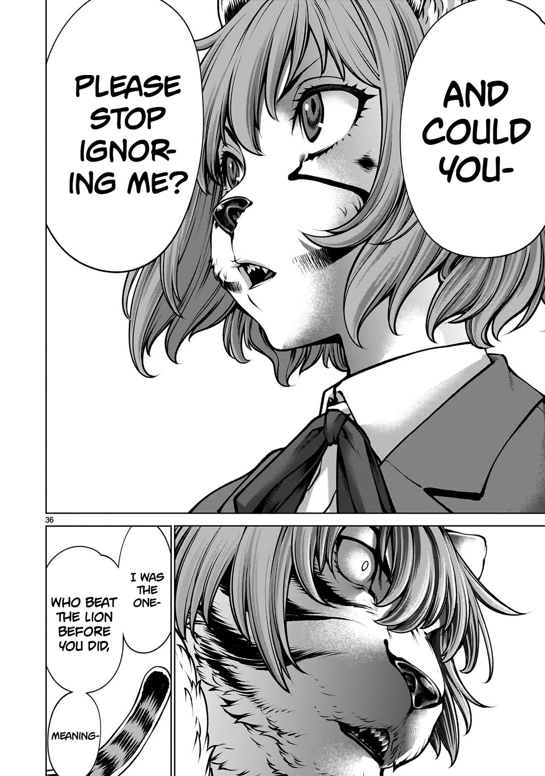 Killing Bites Chapter 138 page 33 - Chapter 138: "At This Rate, the Whole Classroom Will Be Destroyed"