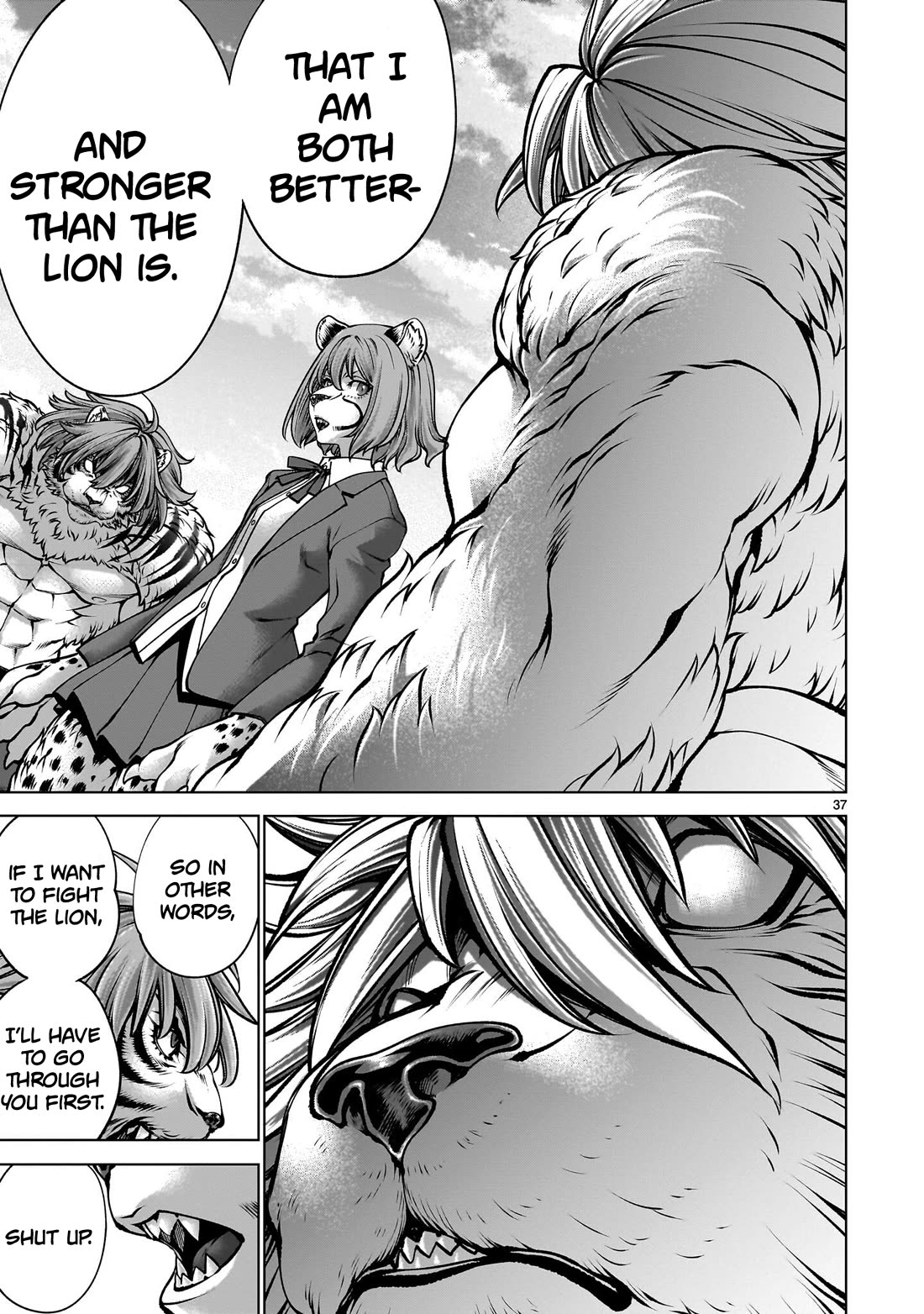 Killing Bites Chapter 138 page 34 - Chapter 138: "At This Rate, the Whole Classroom Will Be Destroyed"