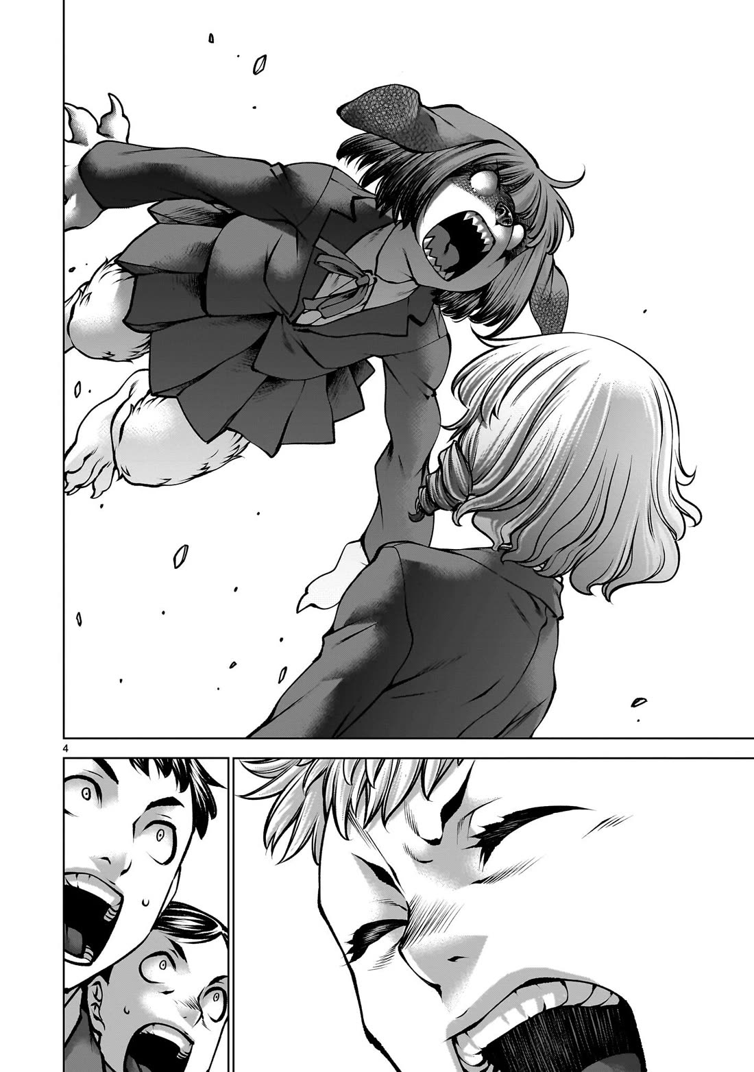 Killing Bites Chapter 138 page 4 - Chapter 138: "At This Rate, the Whole Classroom Will Be Destroyed"
