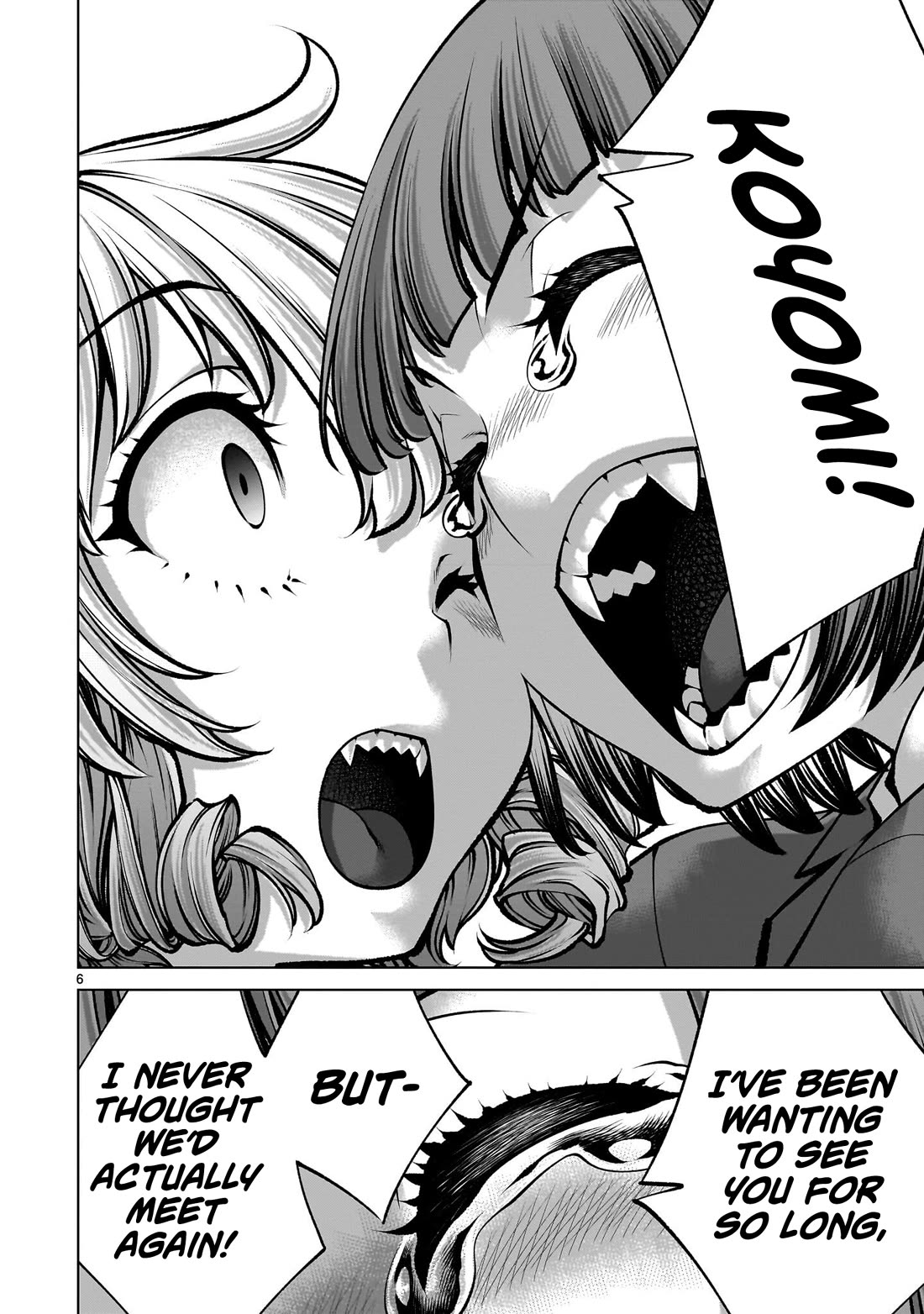 Killing Bites Chapter 138 page 6 - Chapter 138: "At This Rate, the Whole Classroom Will Be Destroyed"