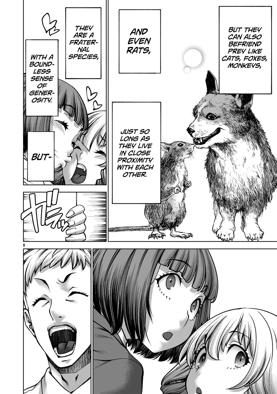 Killing Bites Chapter 138 page 8 - Chapter 138: "At This Rate, the Whole Classroom Will Be Destroyed"