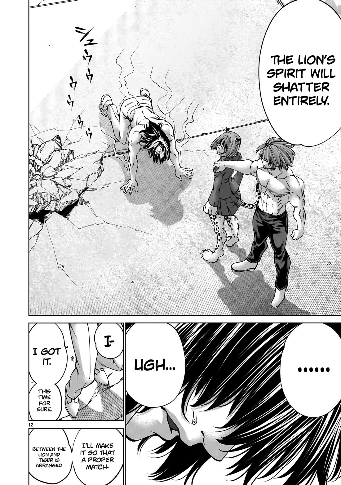 Killing Bites Chapter 139 page 12 - Chapter 139: "He Certainly Has A Good Eye for Beastmen"