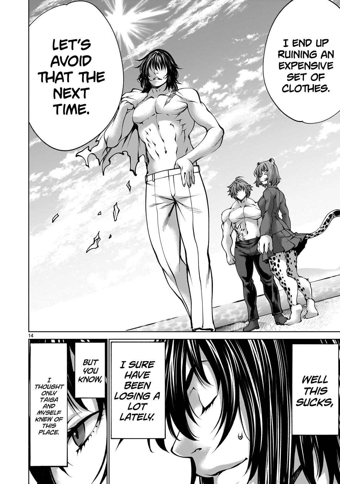 Killing Bites Chapter 139 page 14 - Chapter 139: "He Certainly Has A Good Eye for Beastmen"
