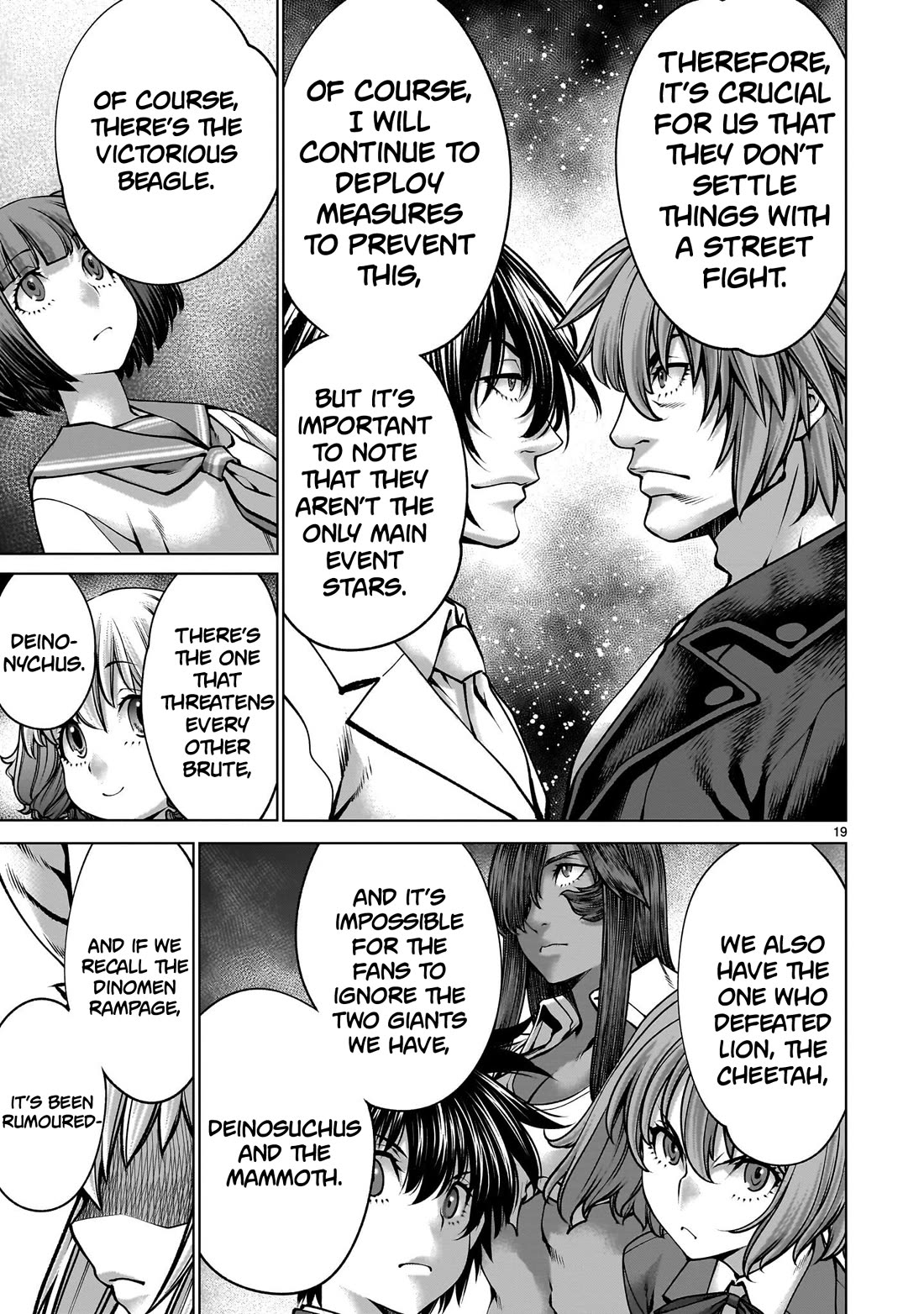 Killing Bites Chapter 139 page 19 - Chapter 139: "He Certainly Has A Good Eye for Beastmen"