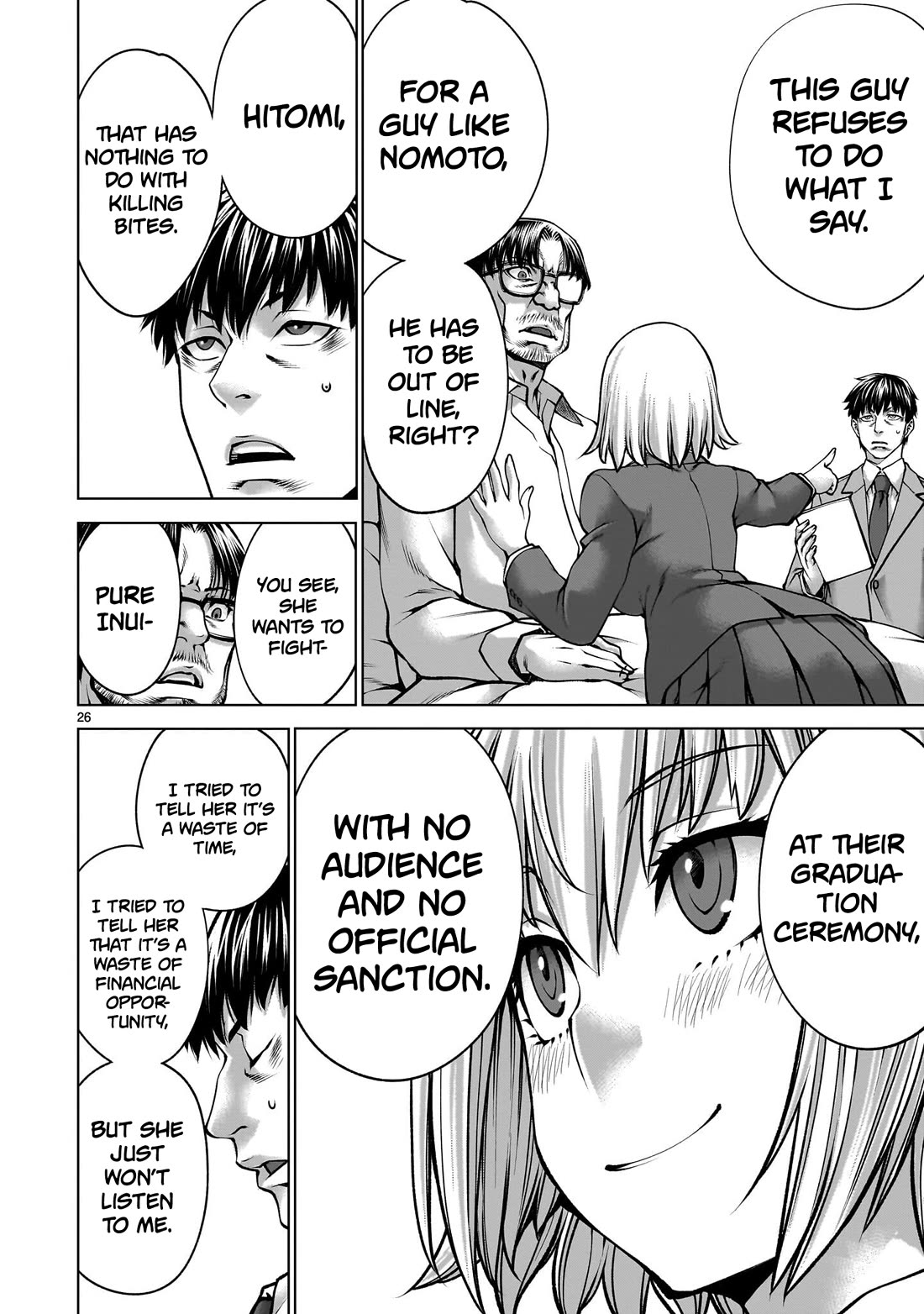 Killing Bites Chapter 139 page 26 - Chapter 139: "He Certainly Has A Good Eye for Beastmen"