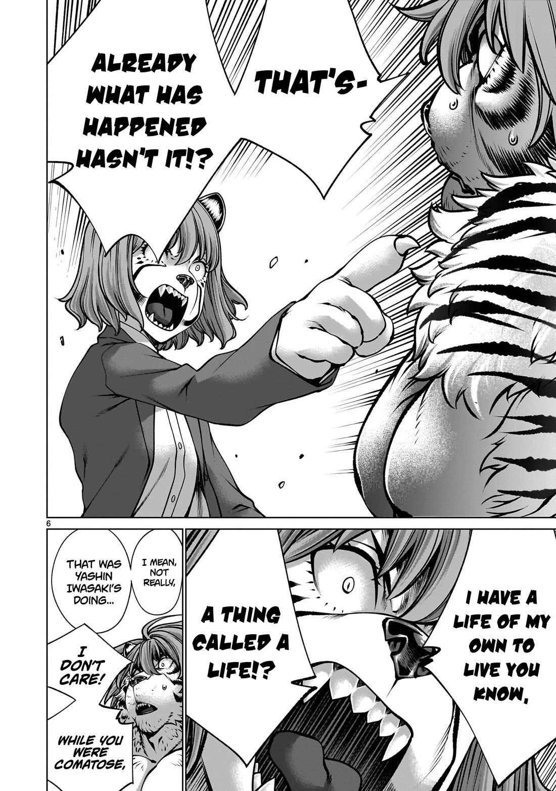 Killing Bites Chapter 139 page 6 - Chapter 139: "He Certainly Has A Good Eye for Beastmen"