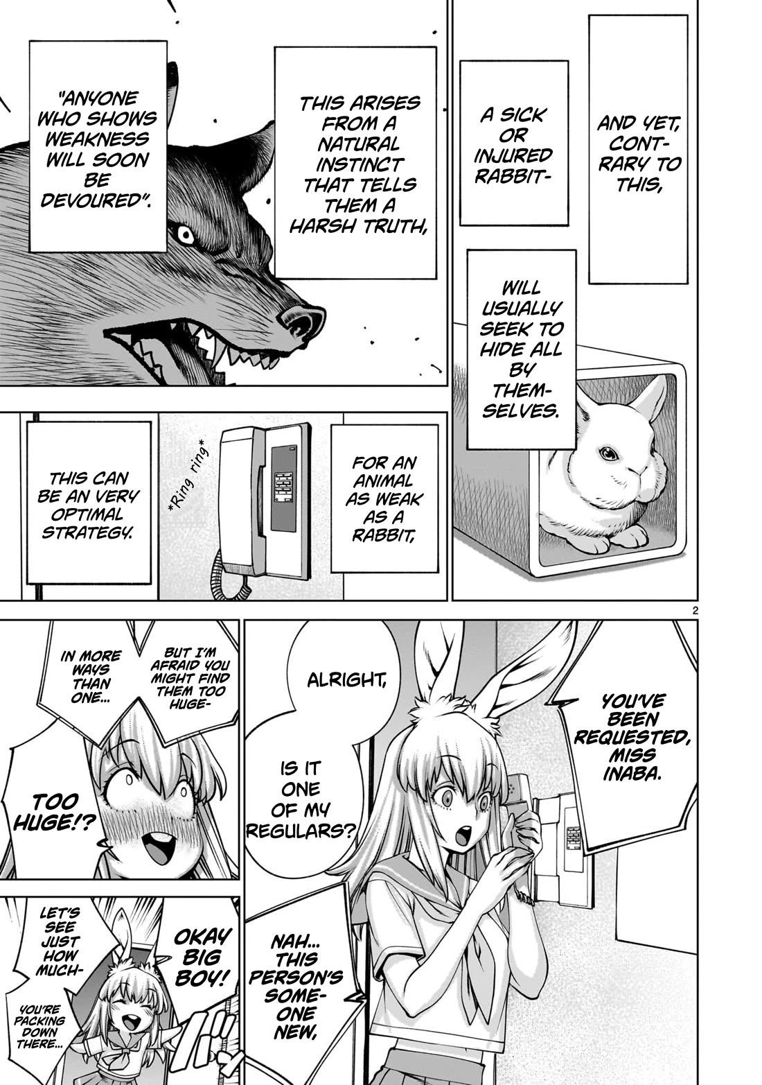 Killing Bites Chapter 141.5 page 3 - Chapter 141.5: Too Huge! Sahara-san #6