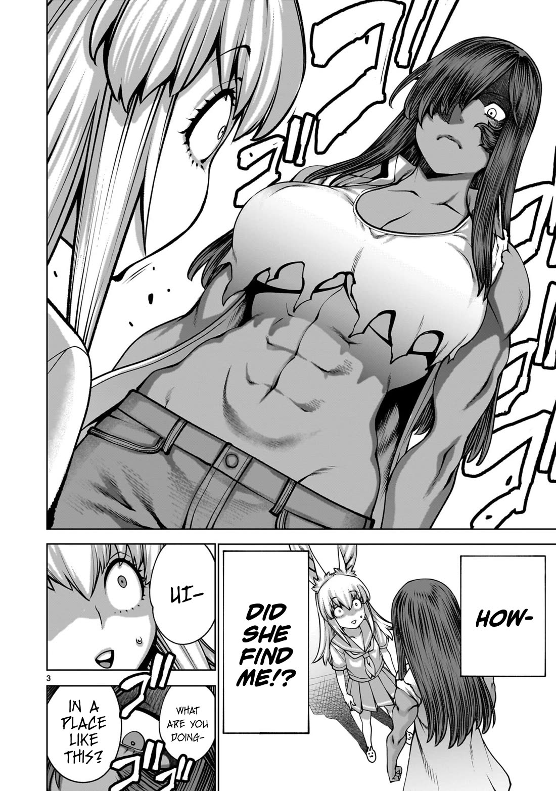 Killing Bites Chapter 141.5 page 4 - Chapter 141.5: Too Huge! Sahara-san #6