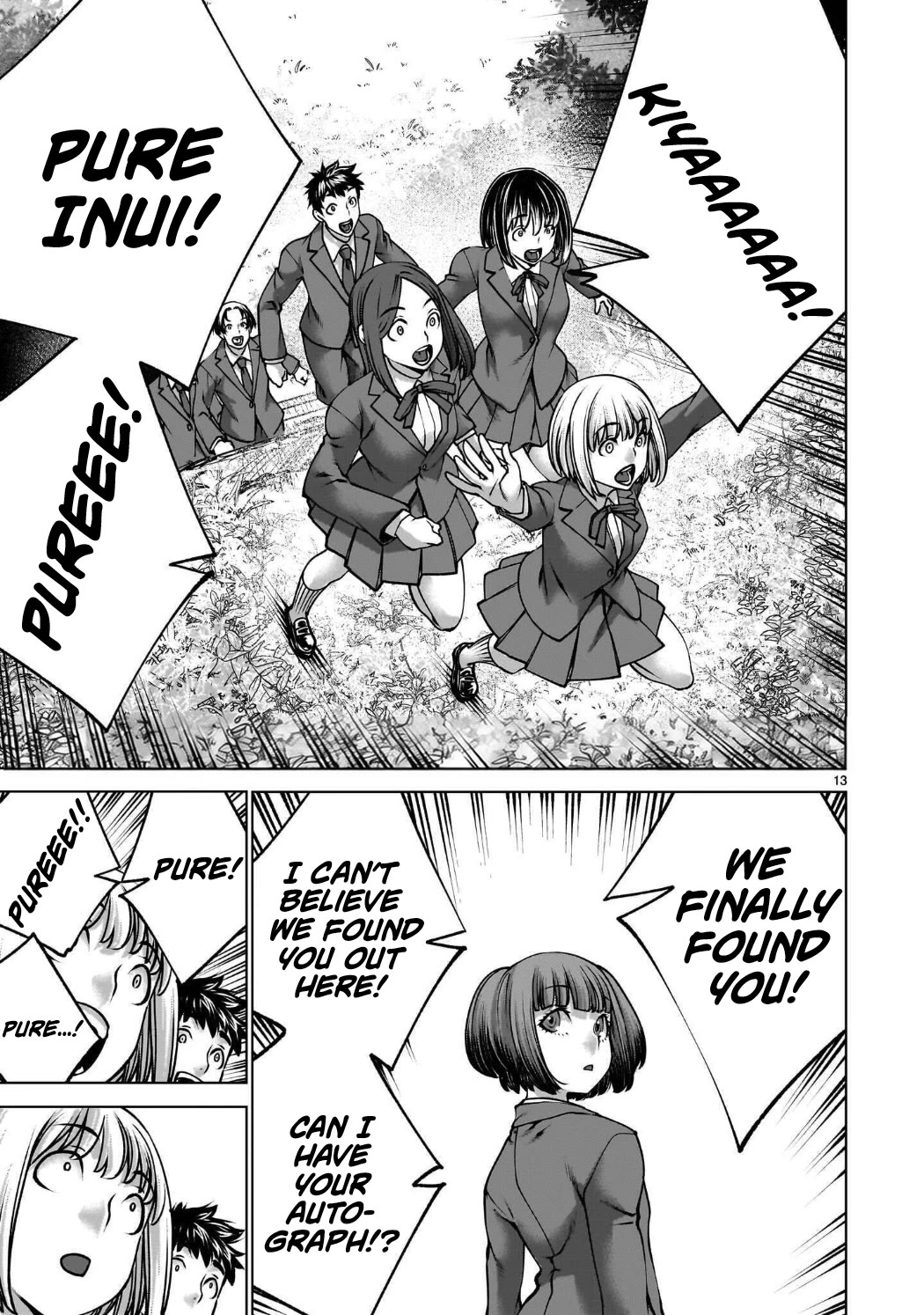 Killing Bites Chapter 141 page 13 - Chapter 141: "I Always Wanted to Make 100 Friends"