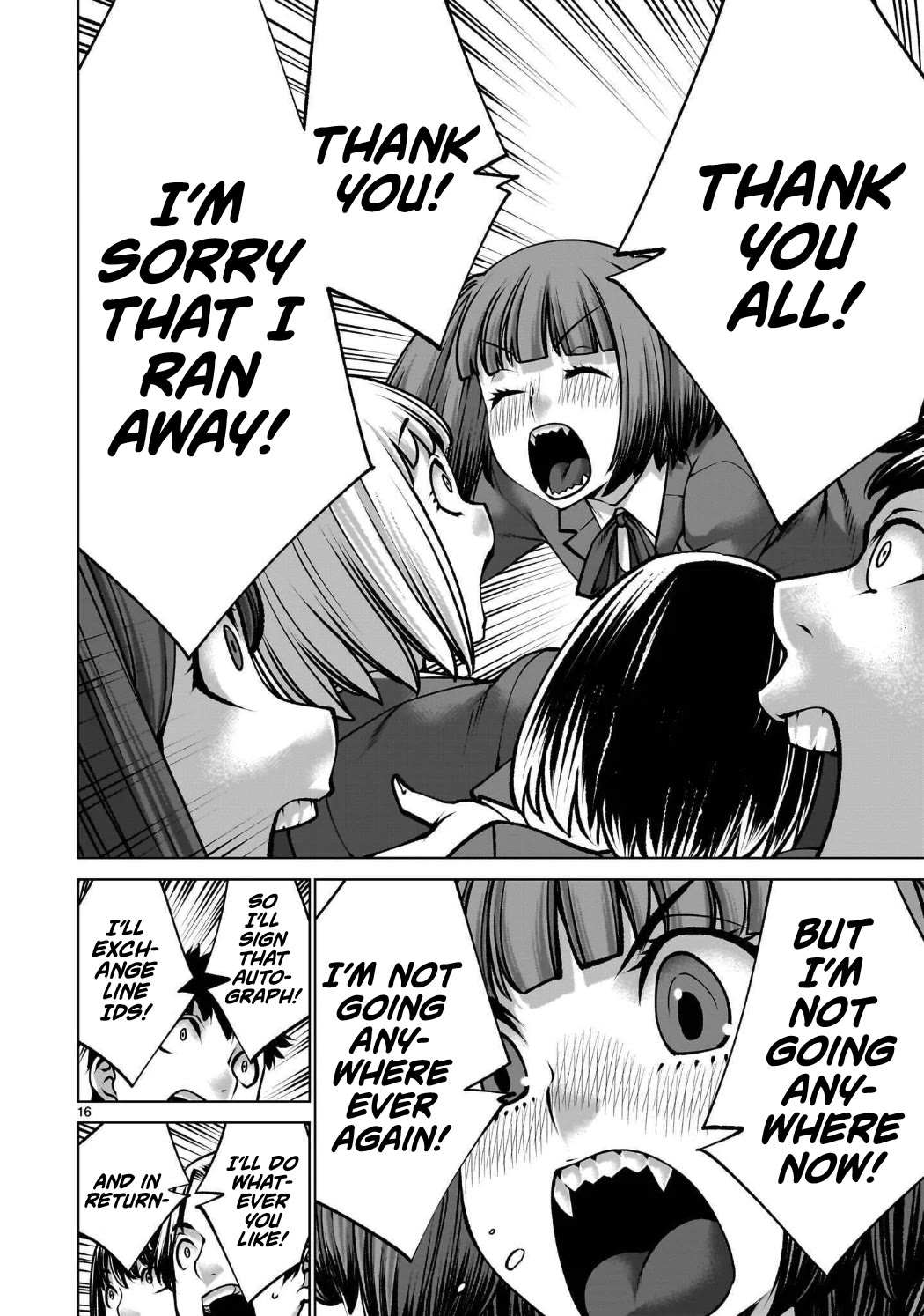 Killing Bites Chapter 141 page 15 - Chapter 141: "I Always Wanted to Make 100 Friends"