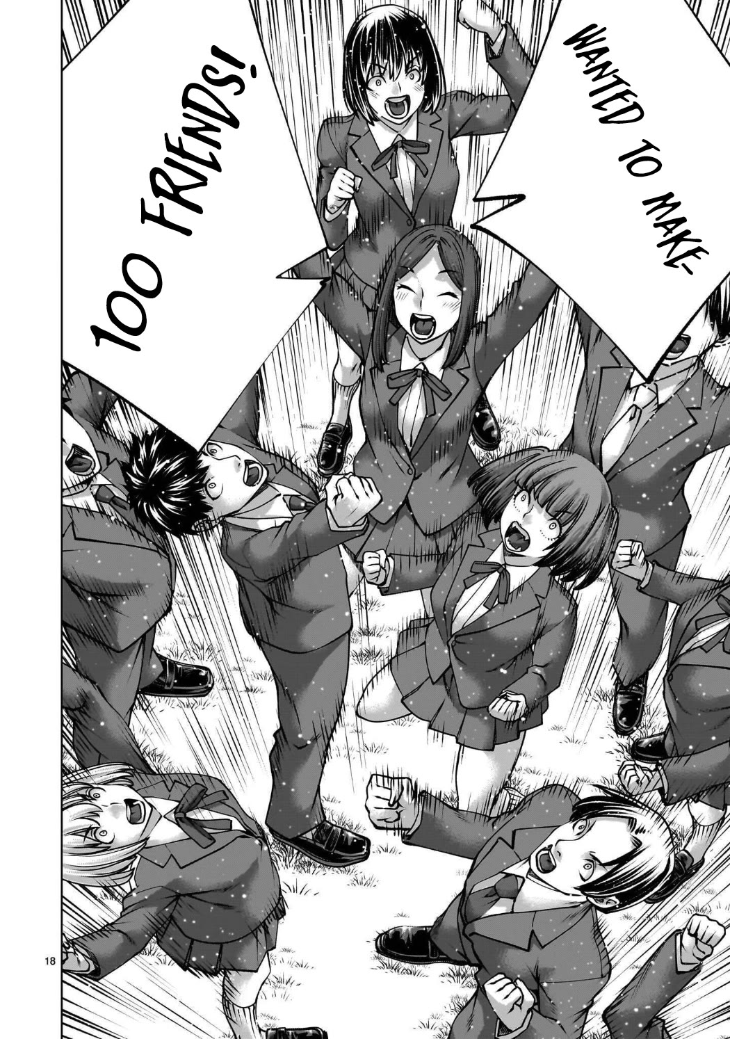 Killing Bites Chapter 141 page 17 - Chapter 141: "I Always Wanted to Make 100 Friends"