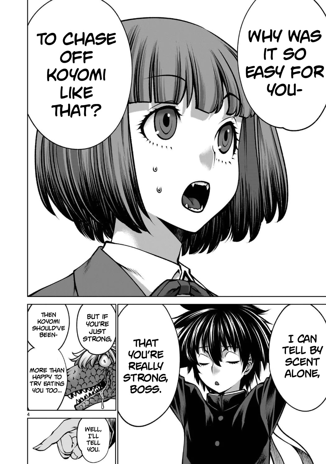 Killing Bites Chapter 141 page 4 - Chapter 141: "I Always Wanted to Make 100 Friends"