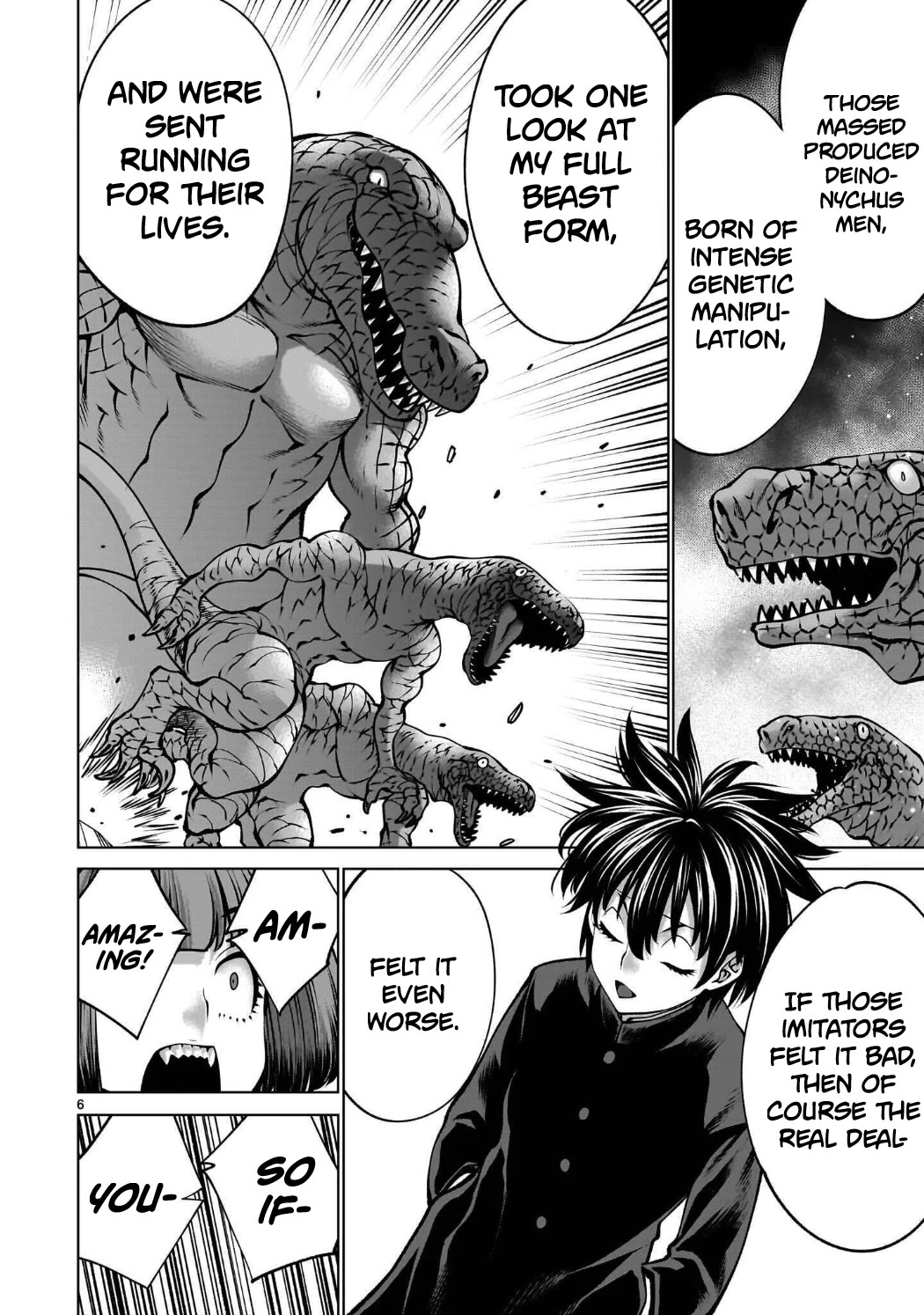 Killing Bites Chapter 141 page 6 - Chapter 141: "I Always Wanted to Make 100 Friends"